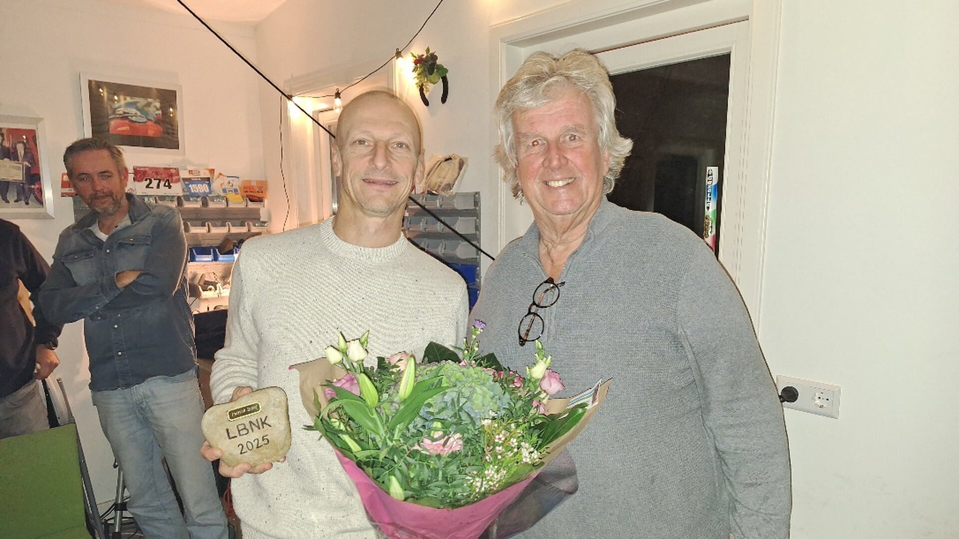 Eindejaar vergadering LbnK met de Kei voor Patrick Spoel