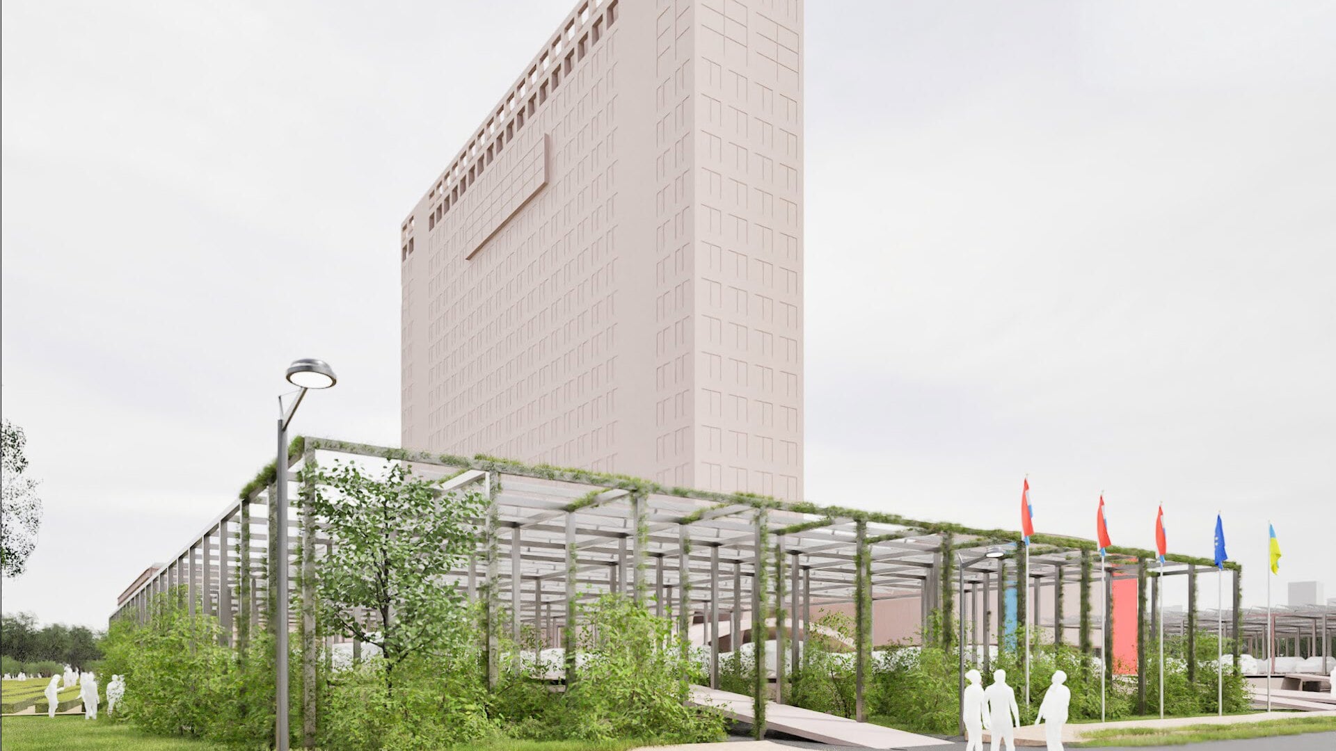 Energieneutraal en gastvrij: voorlopig ontwerp verduurzaming en renovatie provinciehuis af