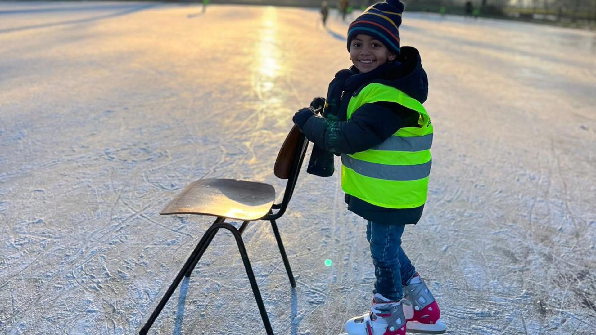 Kinderen van de Zandheuvel in Asperen starten het jaar gezond en sportief