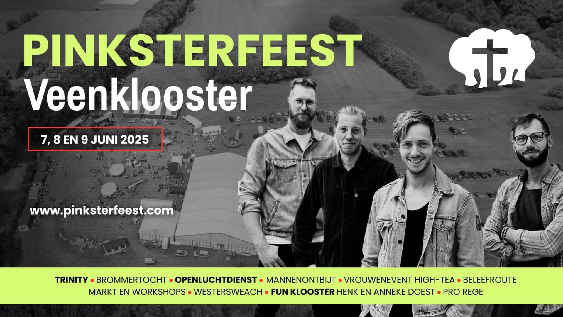 Pinksterfeest Veenklooster 2025: ‘Mijn vrede geef Ik jou’