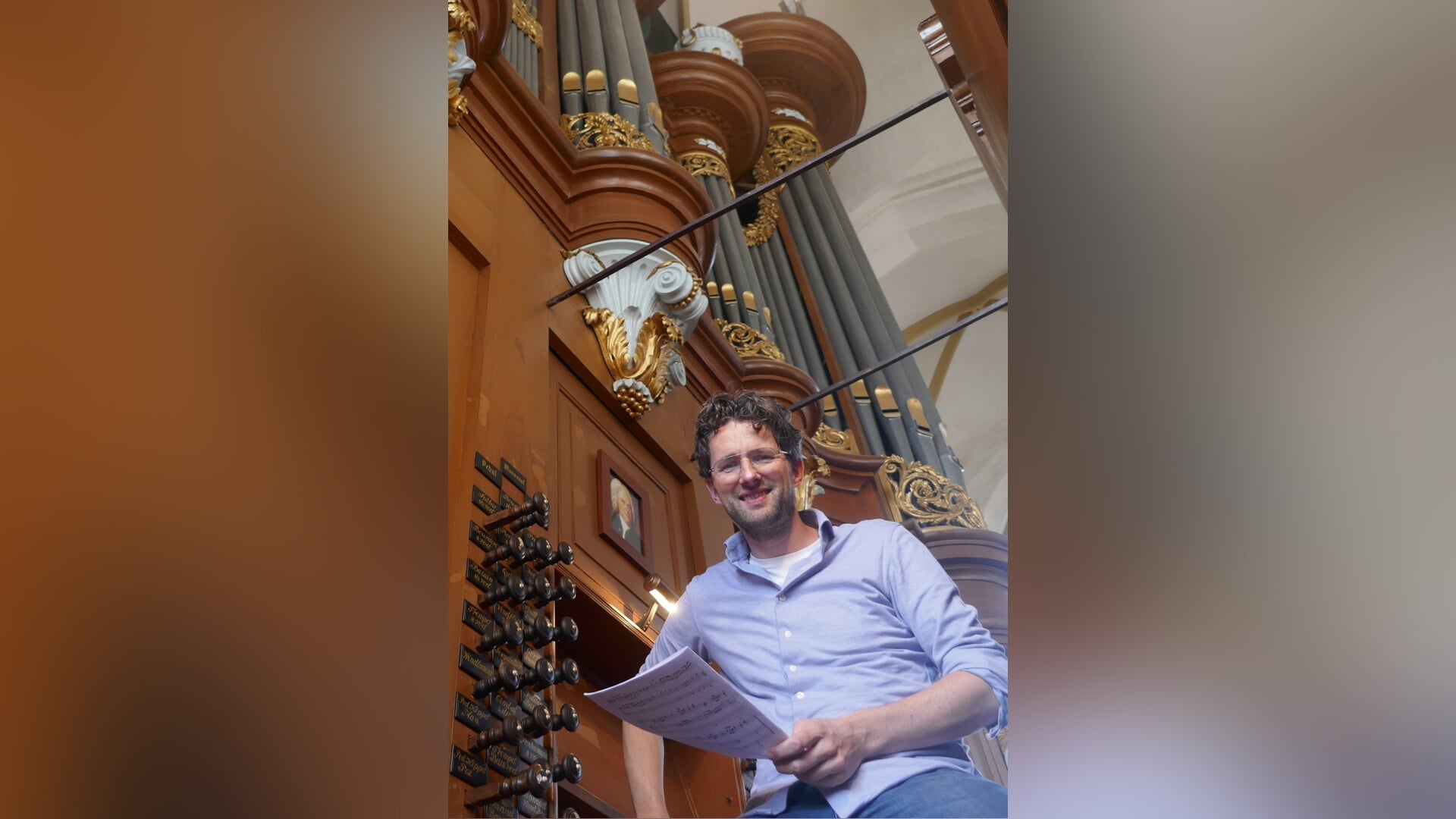 Concert Jurjan Lipke in Nationaal Orgelmuseum Elburg