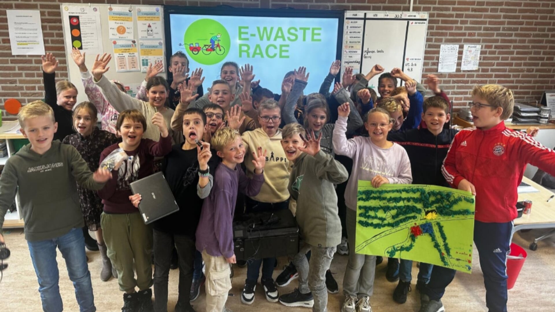 CKC De Wegwijzer doet mee aan de E-Waste Race!