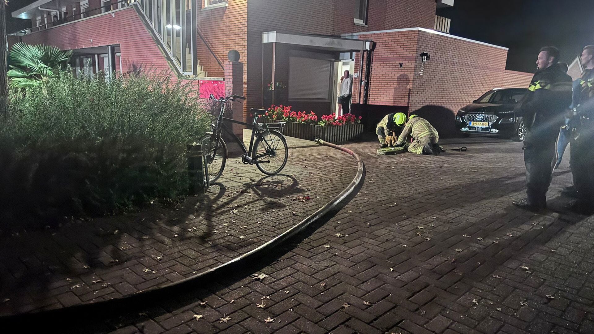 Brandweer rukt uit voor ‘woningbrand’ in Nunspeet
