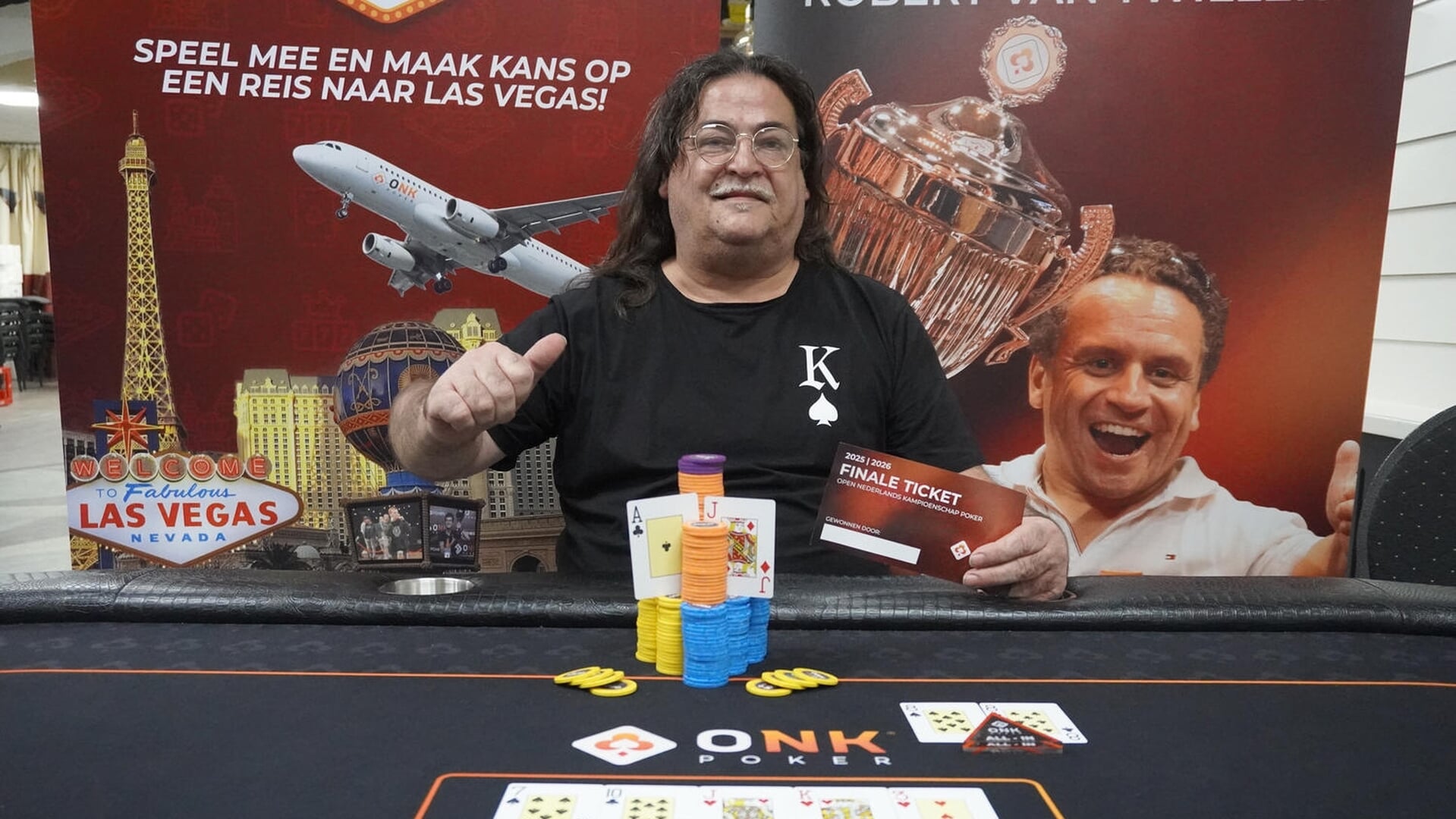 Jacky Schneiders uit Wezep kwalificeert zich voor finale ONK Poker