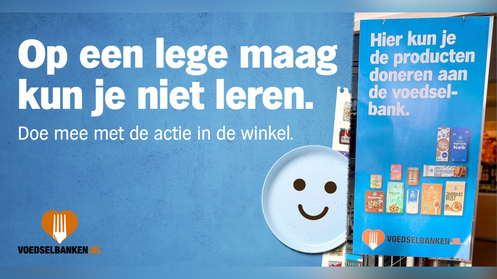 Op een lege maag kun je niet leren
