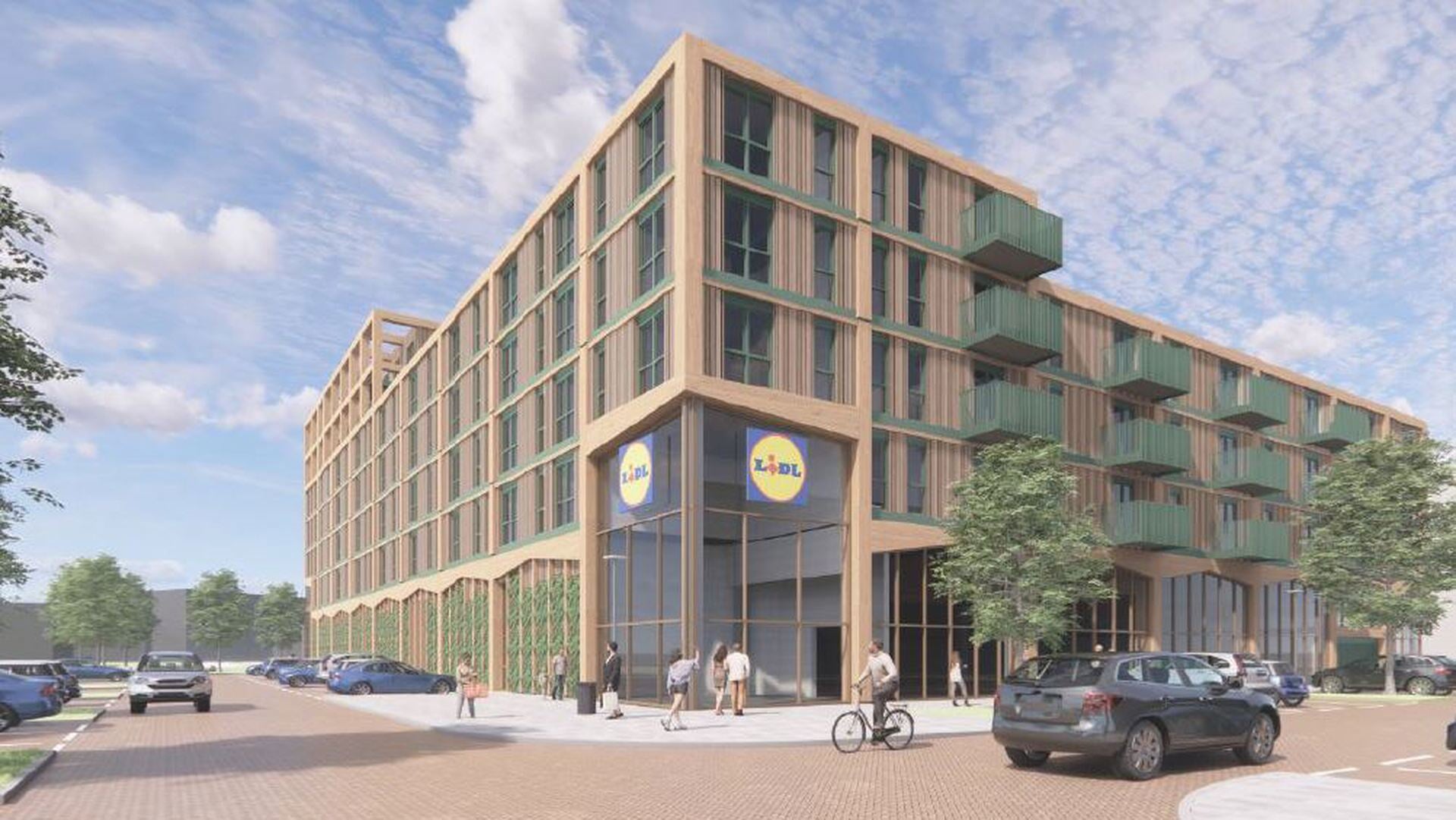 Nieuwe Lidl en woningen aan de Wisselweg bijna goedgekeurd