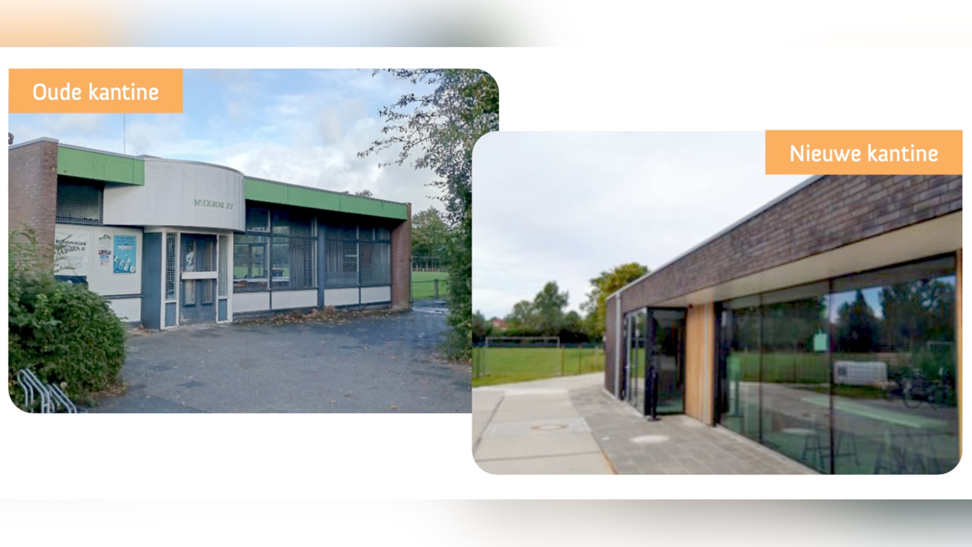 Nieuwe clubgebouw VV Dokkum opgeleverd