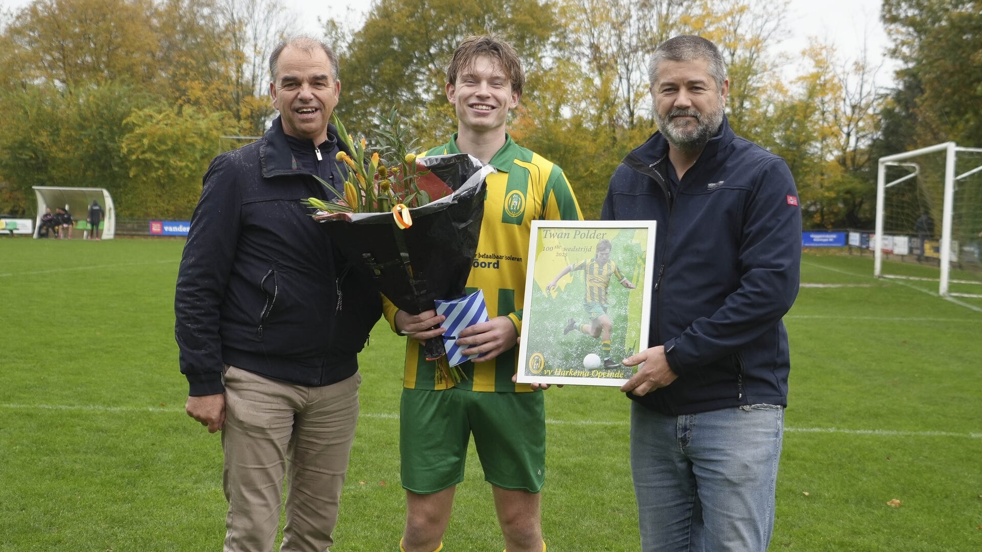 Harkema-Opeinde huldigt jubilaris Twan Polder