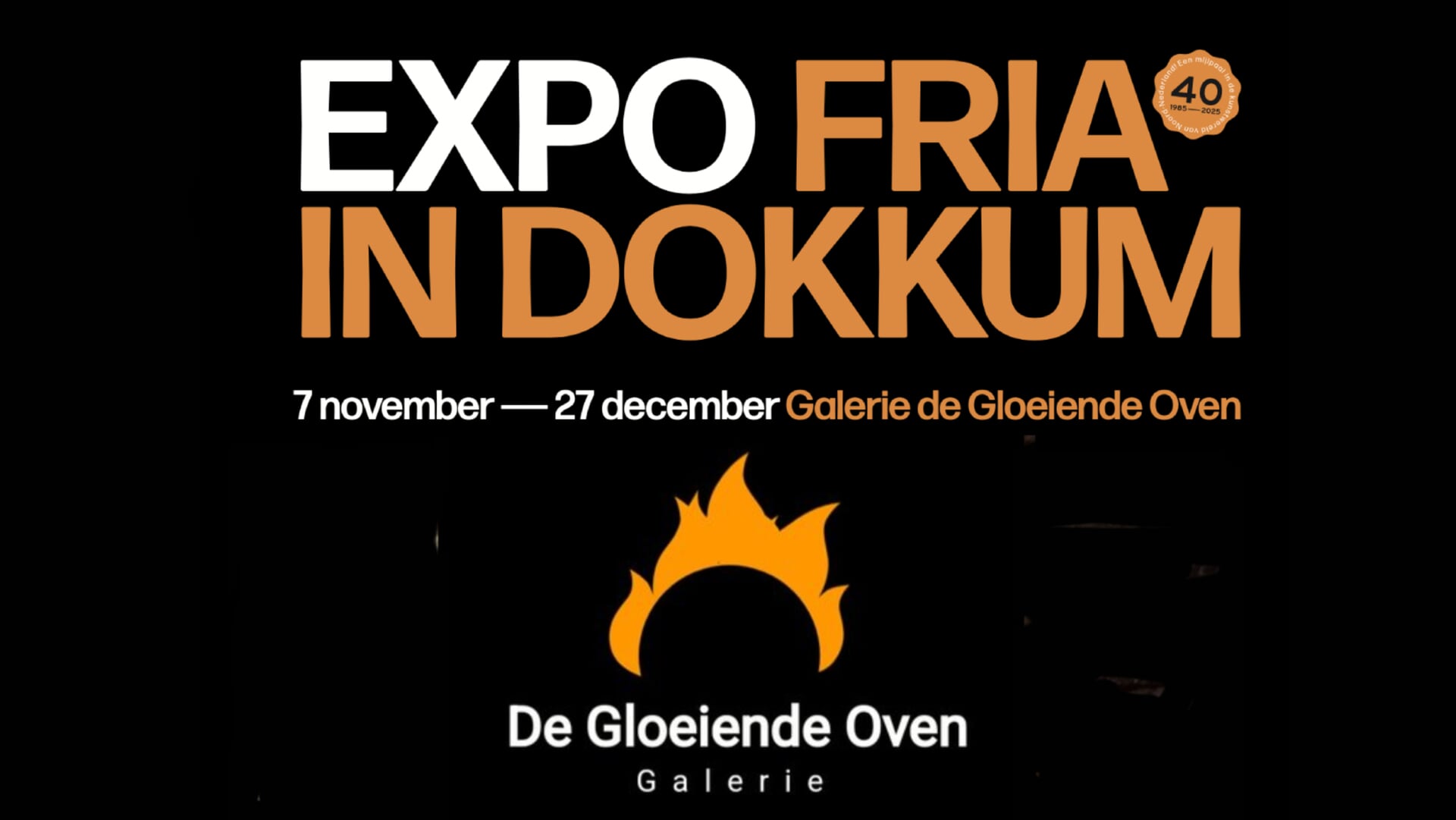 Kunstenaars van Fria vieren afsluiting 40-jarig jubileum in Dokkum