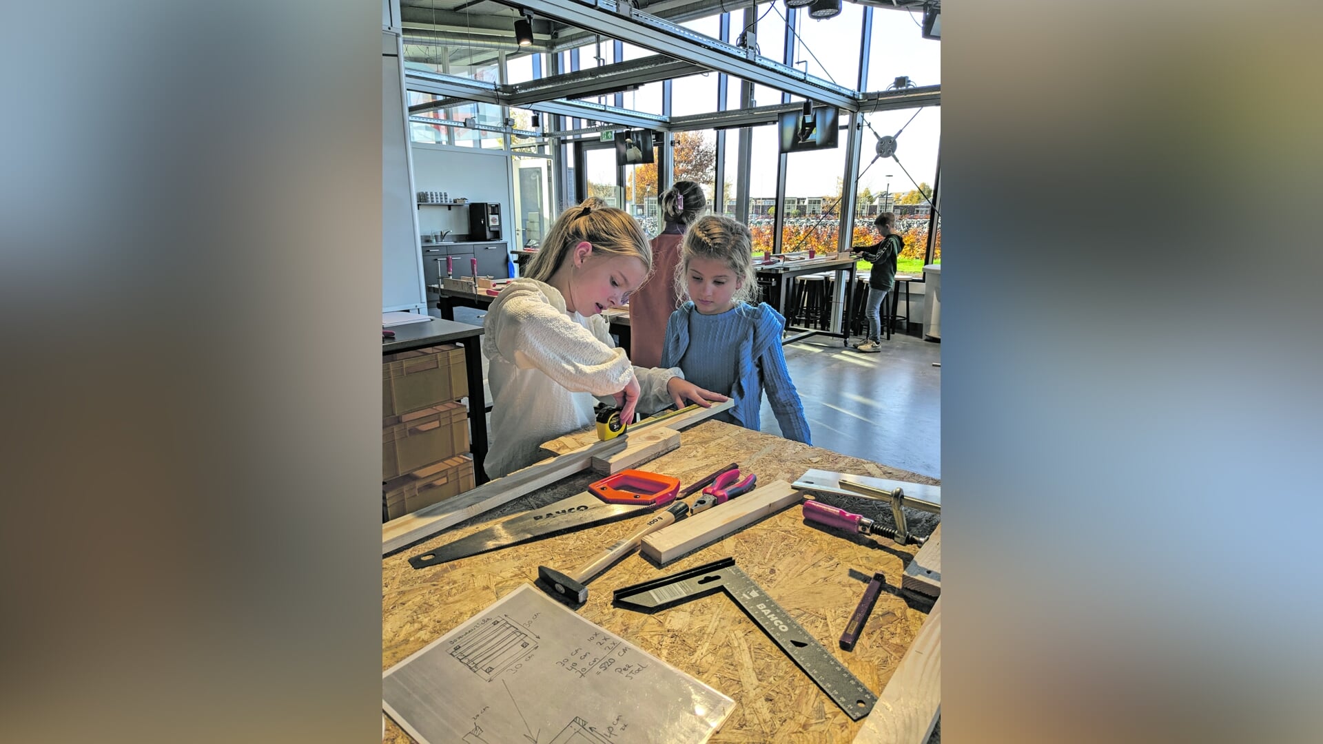 Groep 7 bezoekt Techlab
