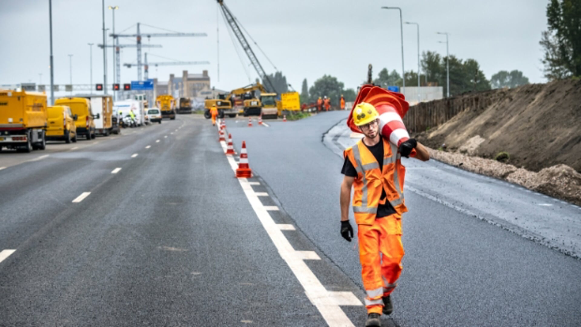 Werkzaamheden aan en afsluitingen van de A9 in oktober: 4 tot 7 oktober