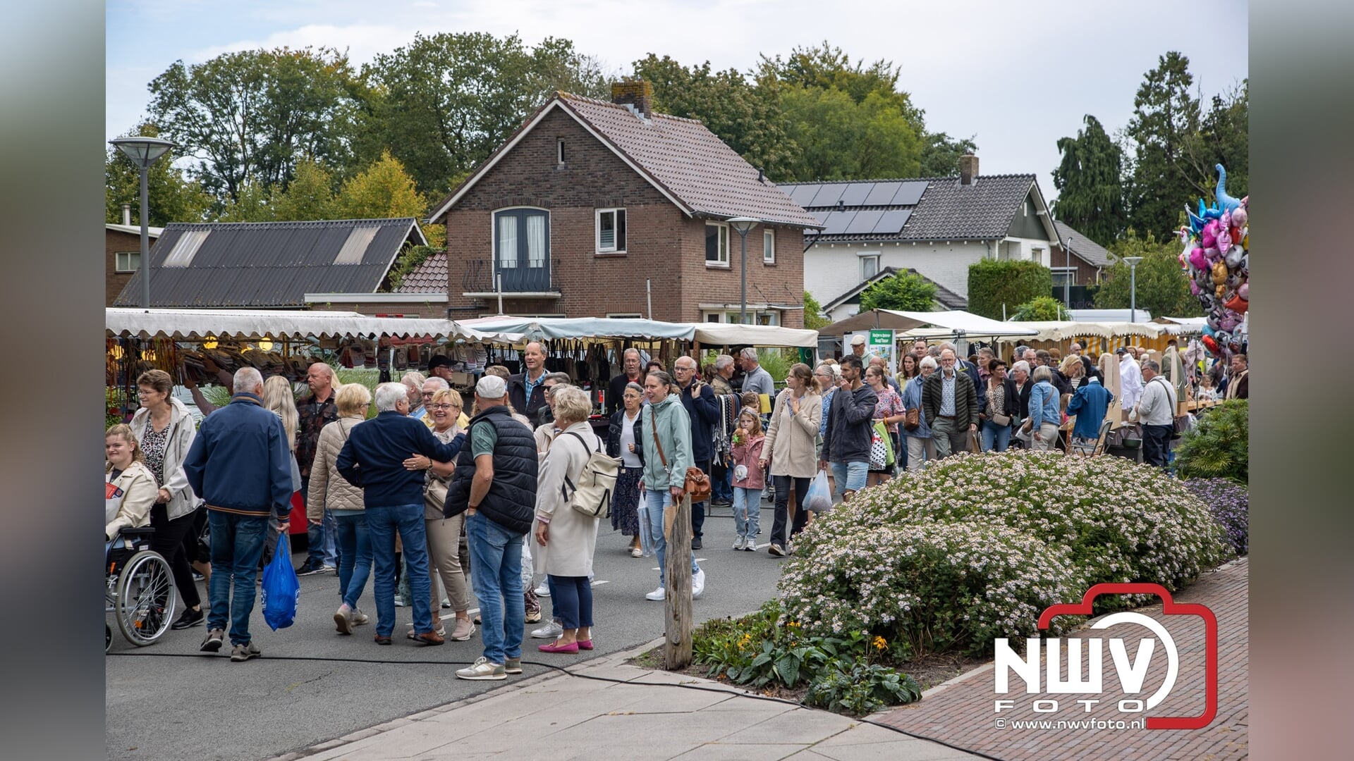 Schapenmarkt in Oldebroek waar volksfeest