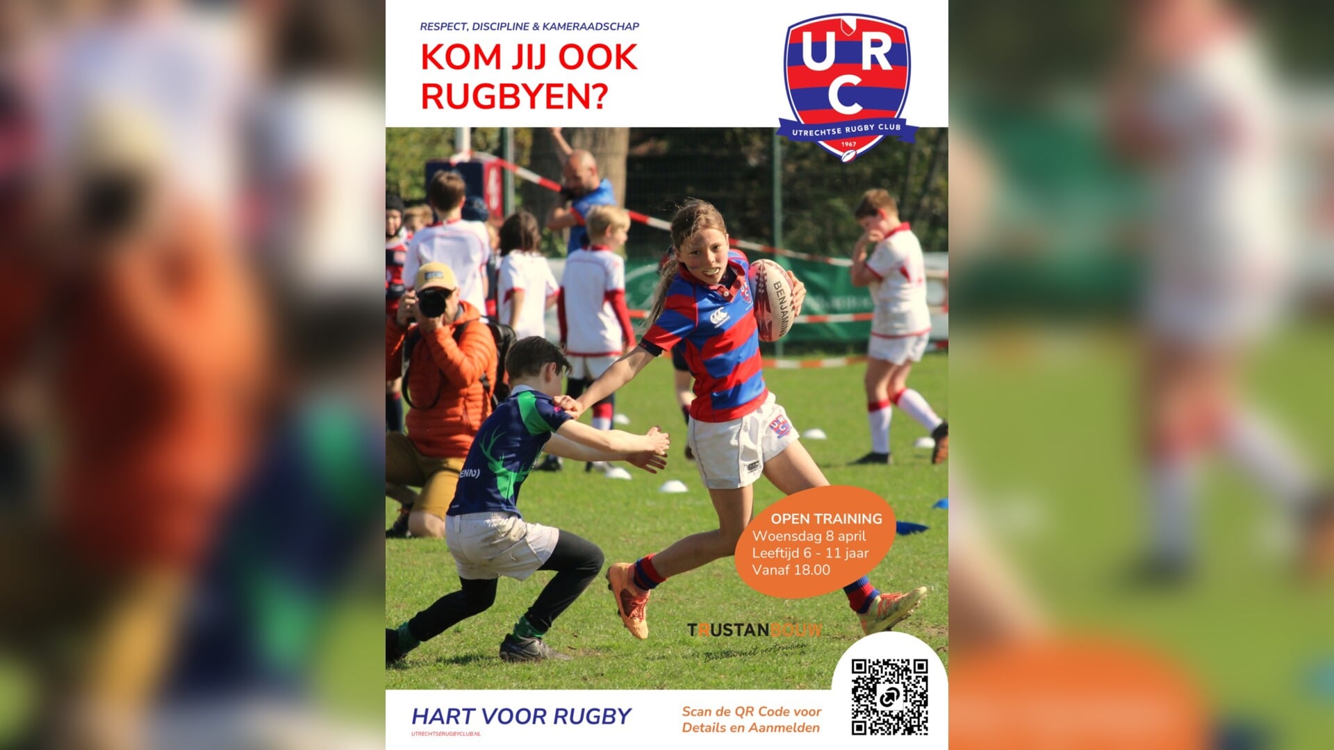 Open jeugdtraining Rugby: Give it a try! - VARnws Stichtste Vecht