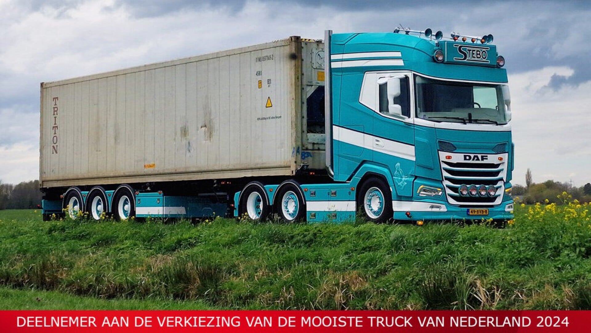 Nominatie ‘Mooiste Truck van Nederland’ voor truck Ronald Boele van ...