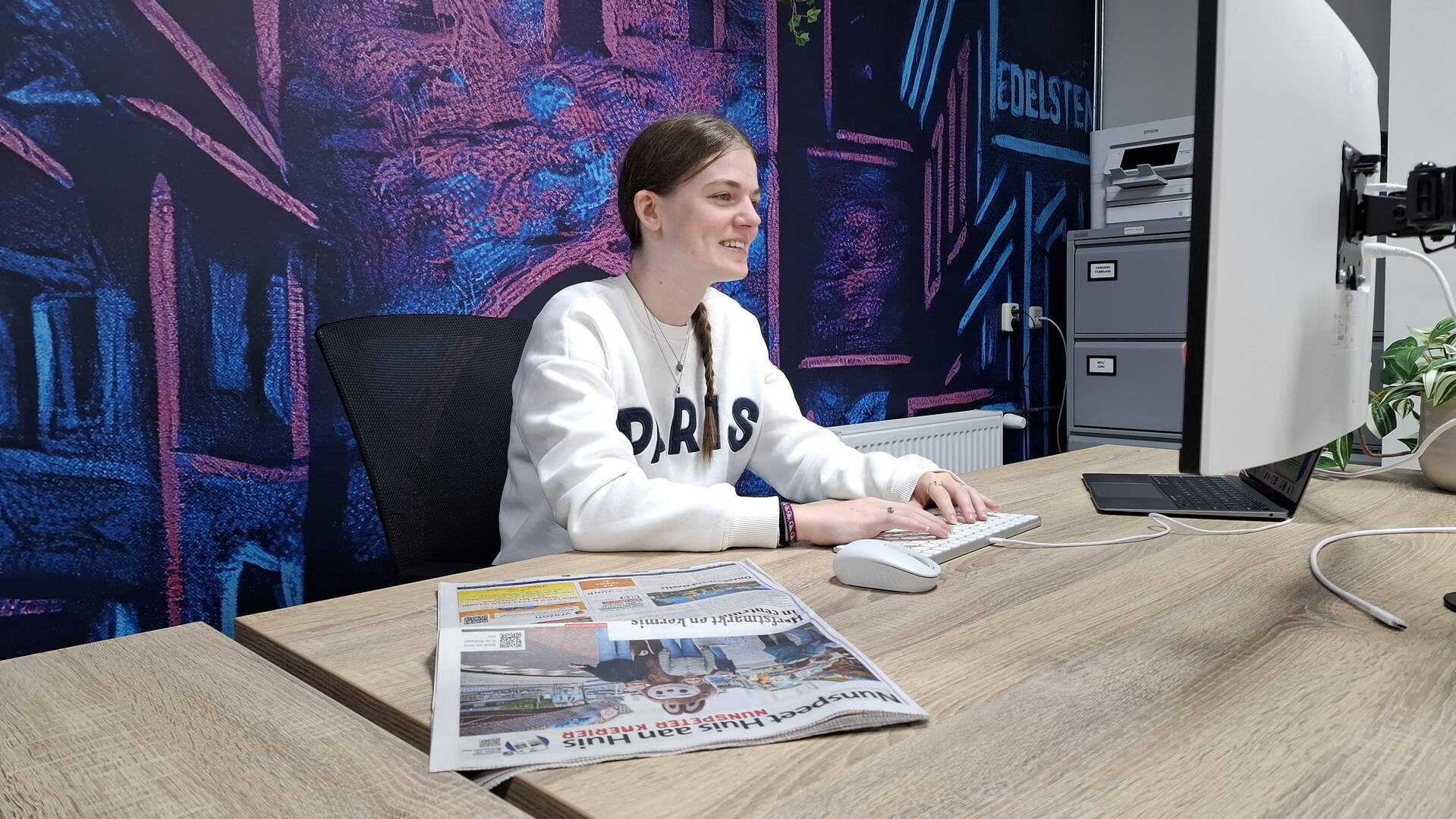 Stagiair Elisa Visch uit ‘t Harde stelt zich voor