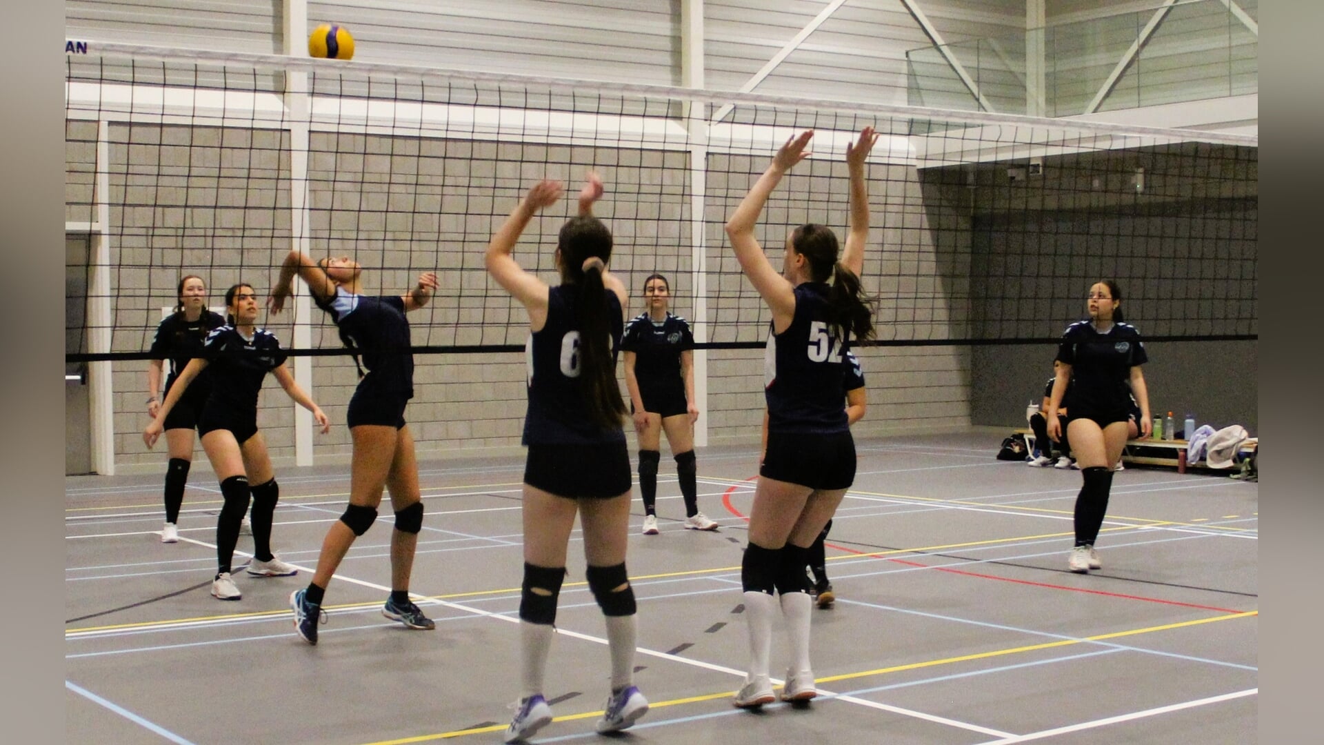 Indrukwekkende winst voor de MB1 meiden van de Wassenaarse Volleybal ...