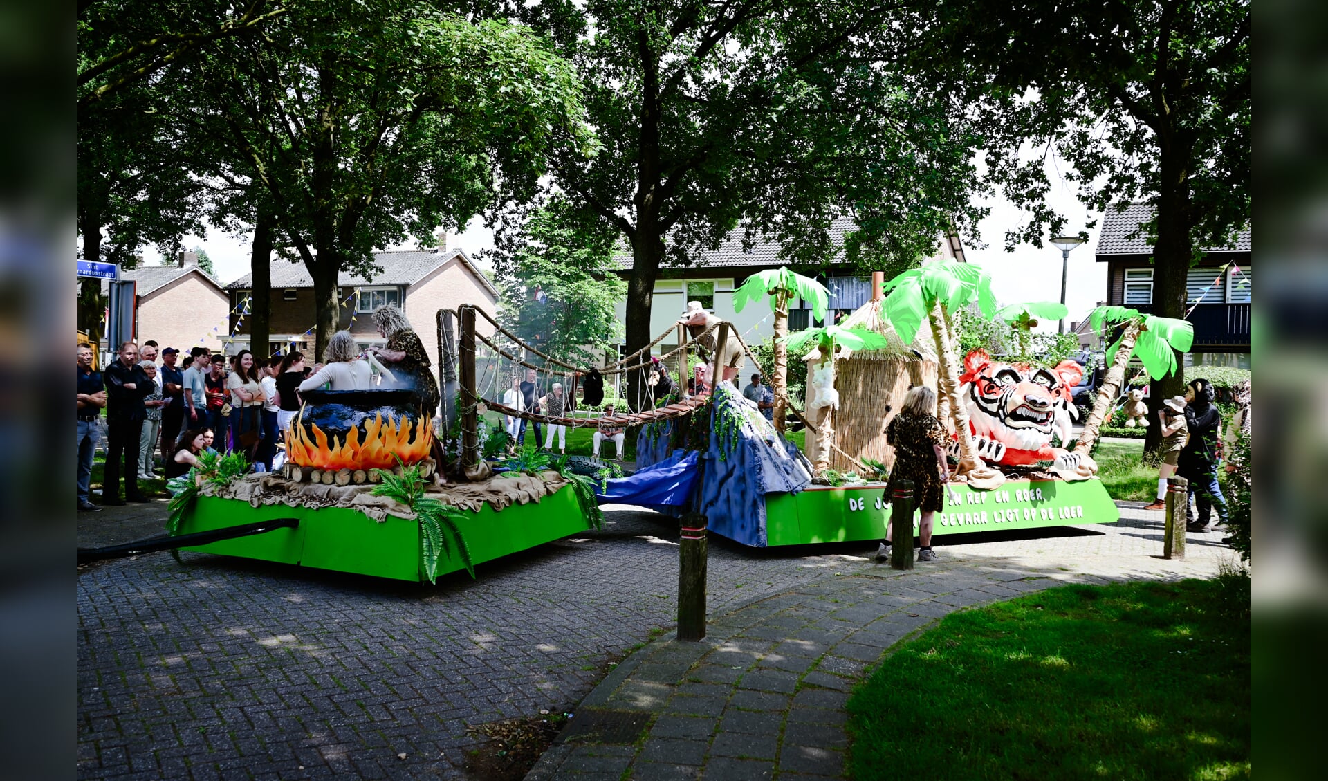 57ste optocht in Keijenborg trekt veel publiek
