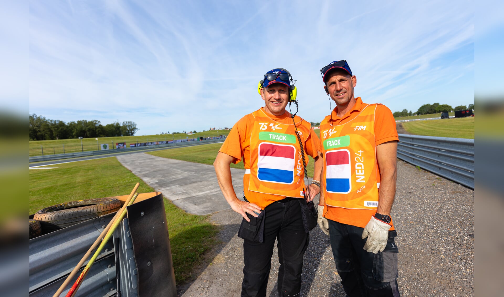 Hamove-vrijwilligers houden eer hoog tijdens Dutch TT in Assen