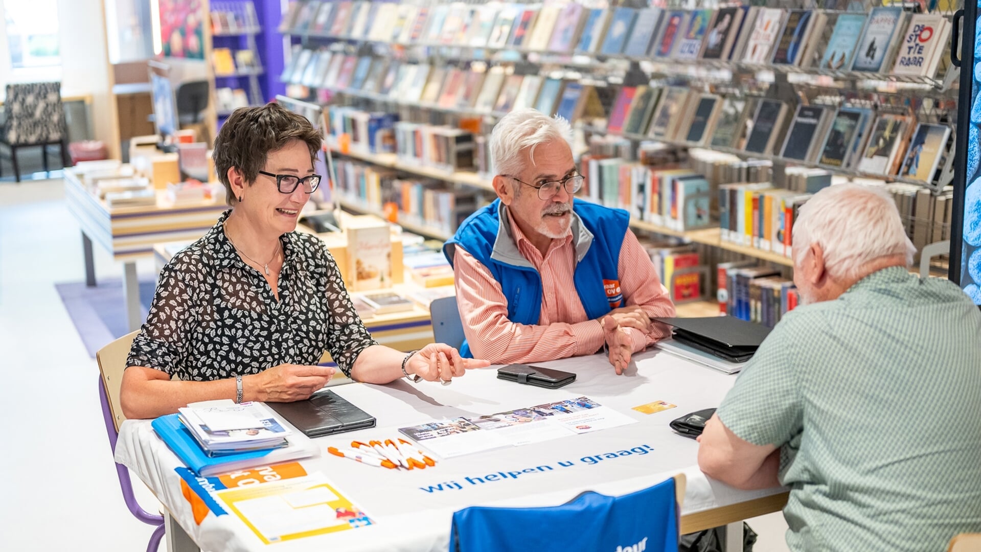 OV-inloopspreekuur in Bibliotheek Nunspeet