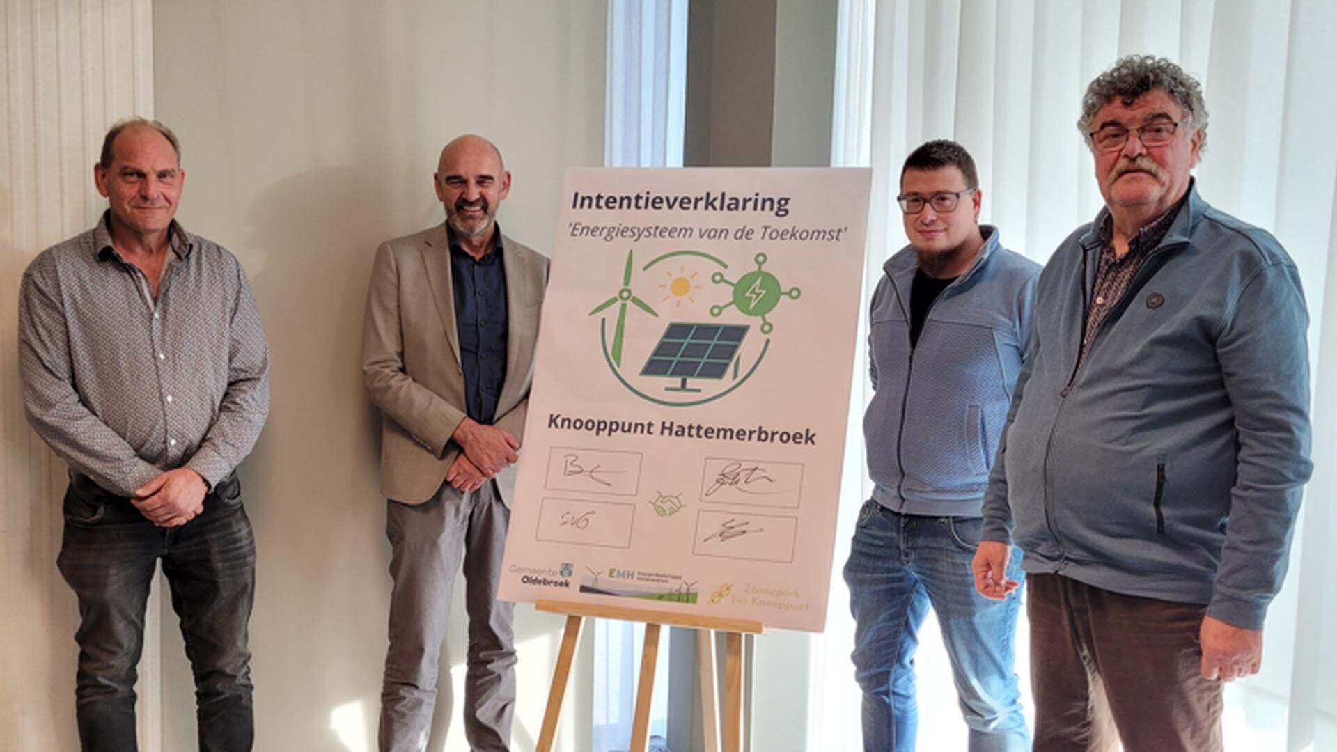 Samenwerken aan lokaal energiesysteem bij Knooppunt Hattemerbroek