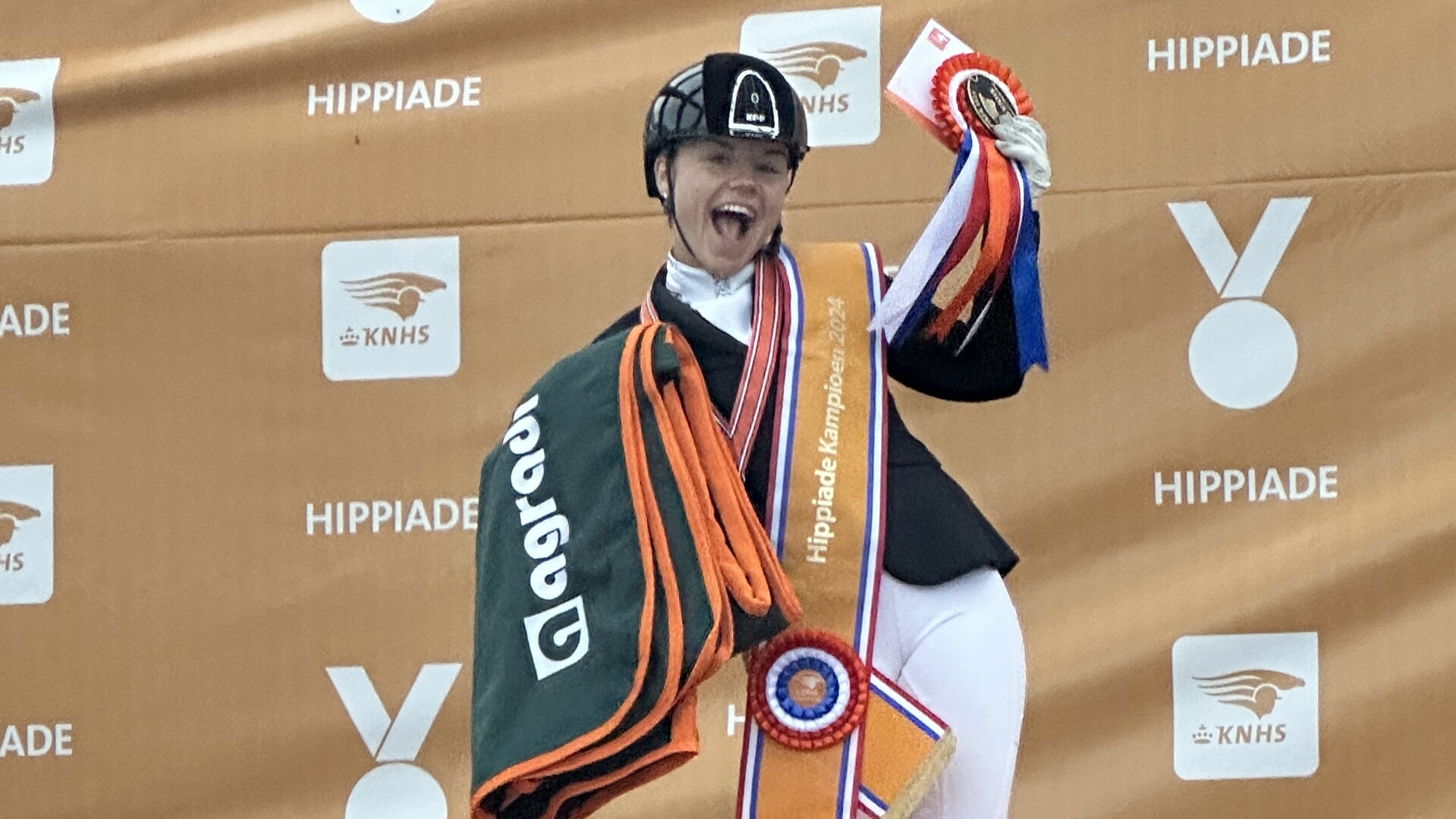 Vragenderse Mieke Naberink Nederlands Kampioen dressuur