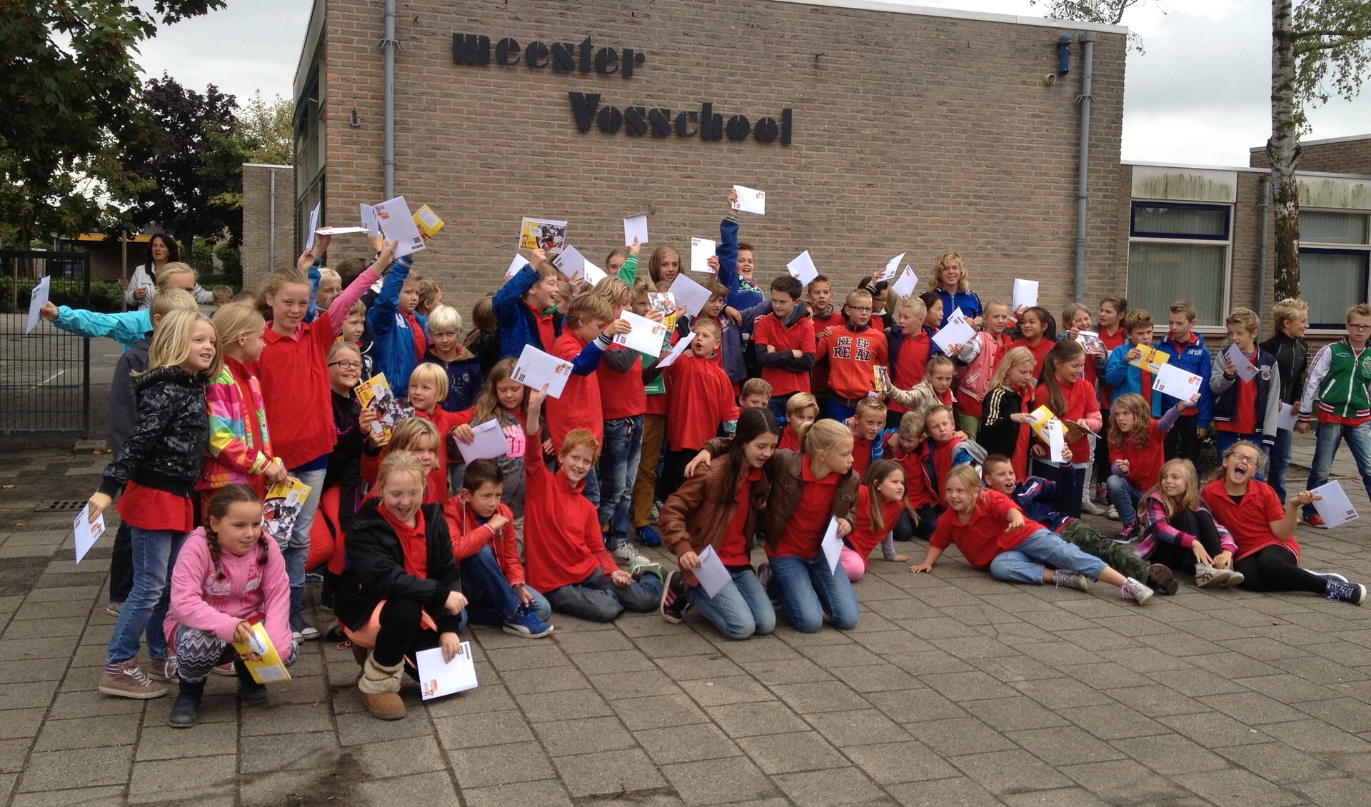 Meester Vosschool doet mee met Jantje Beton loterij