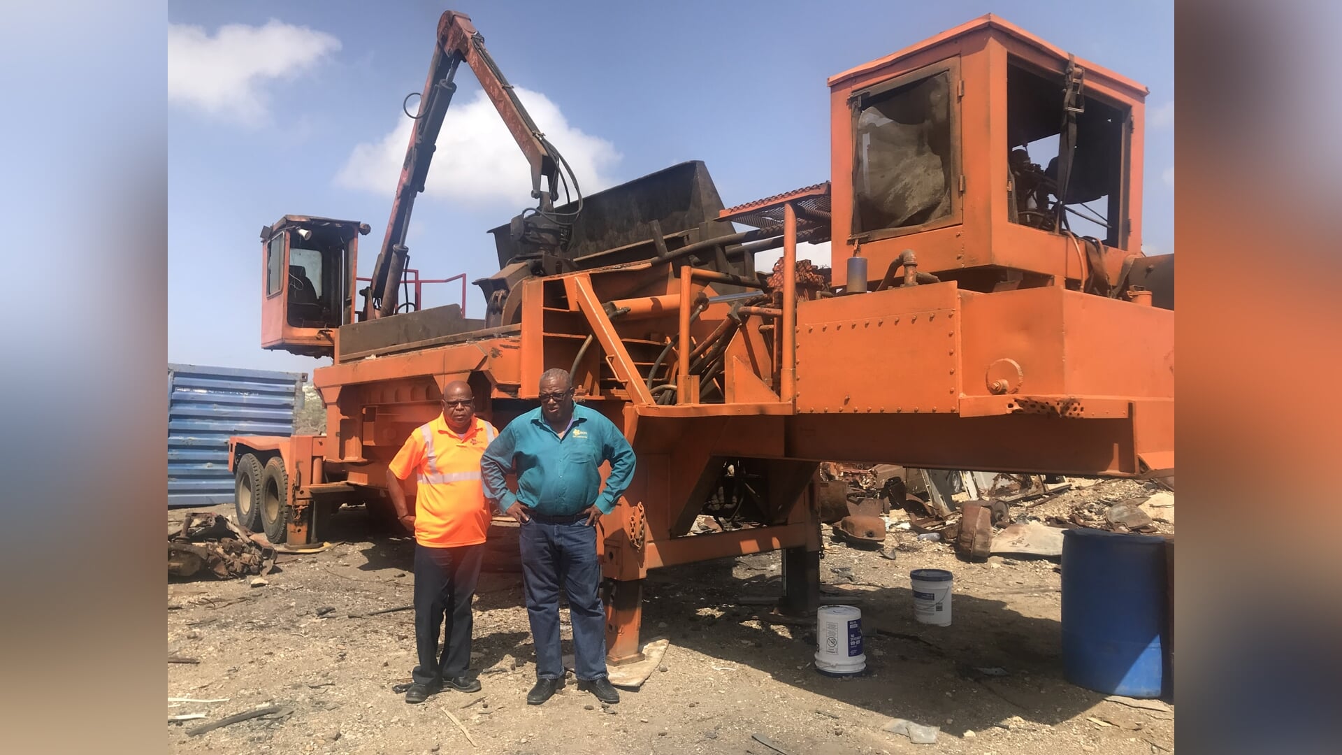 Selibon Starts with Car Wreck Removal - News of Bonaire, St. Eustatius ...