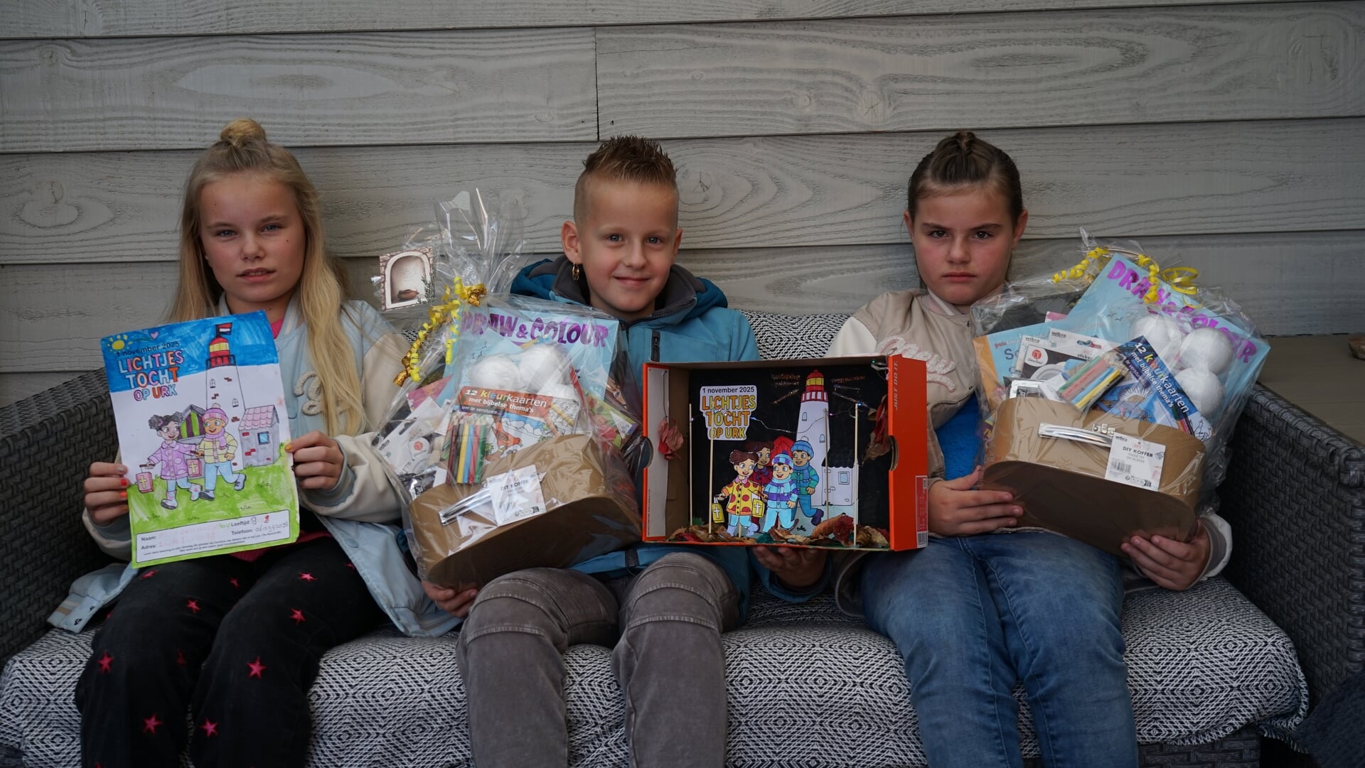 Twee lichtjestochten worden feestelijk afgesloten met cheque én prijzen