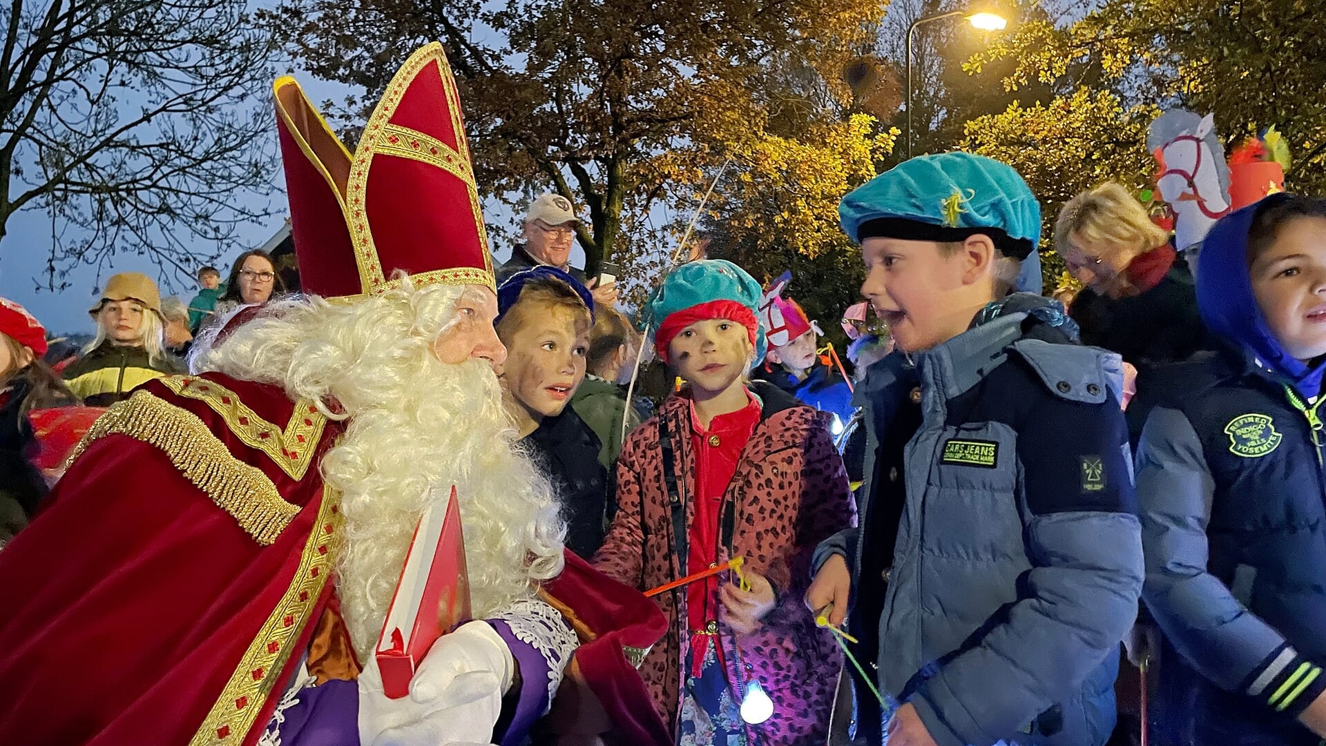 Sinterklaasfeest in Heelweg