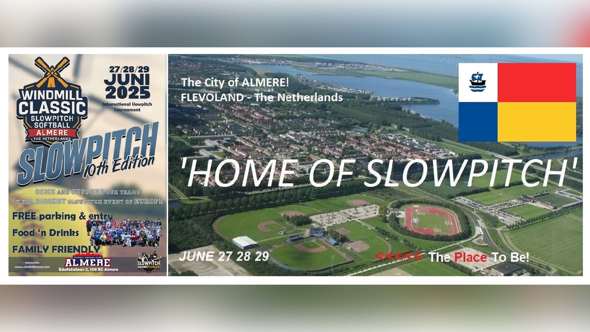 Tiende editie Windmill Classic: internationaal softbalfeest