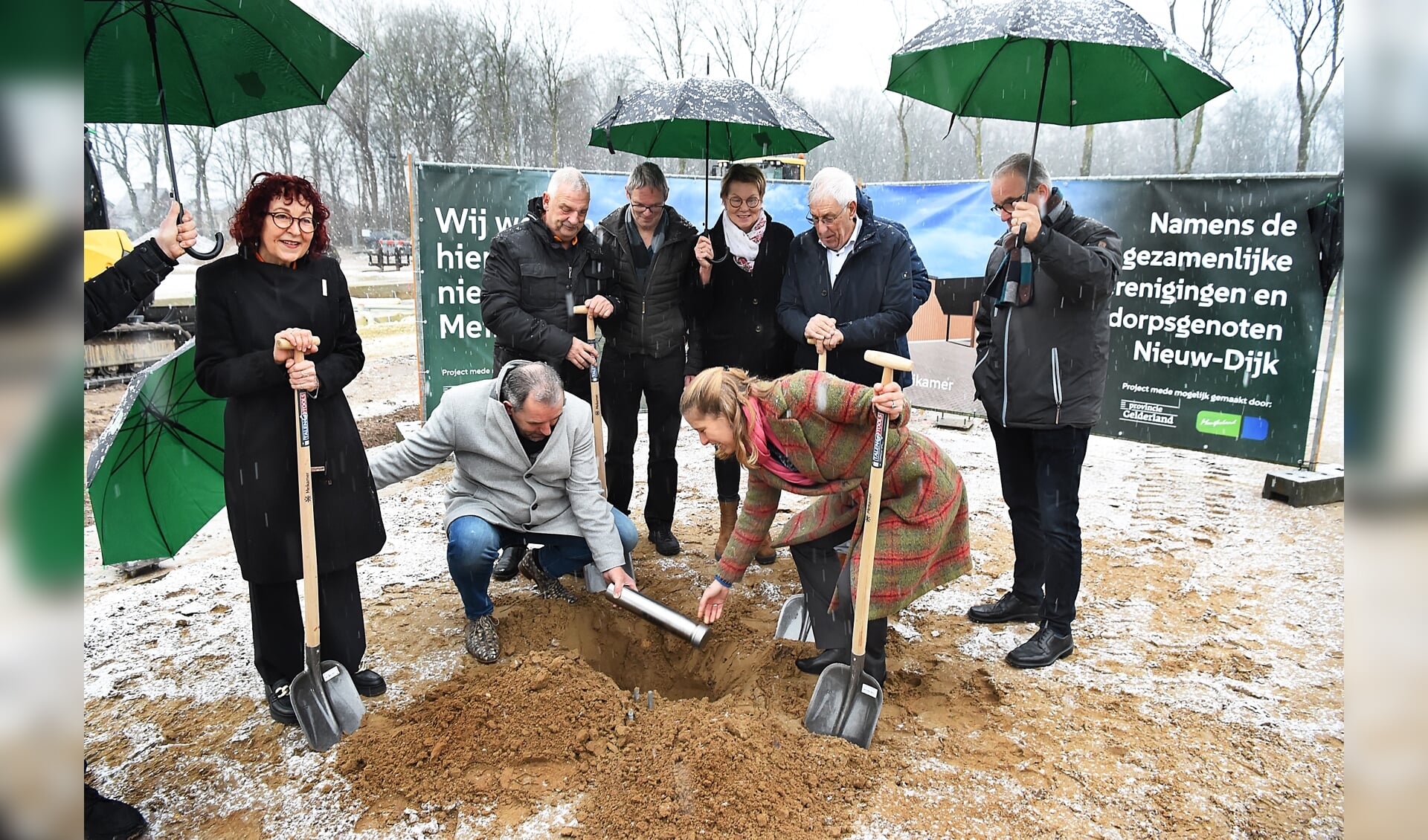 Feestelijke start bouw Meikamer: een mijlpaal voor Nieuw-Dijk