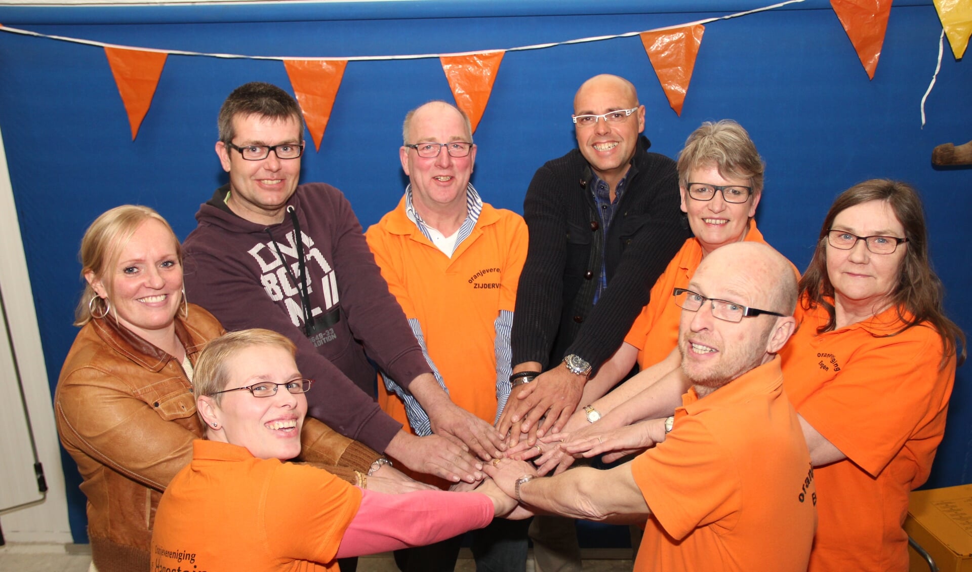 Kernen vieren Koninginnedag in Hagestein