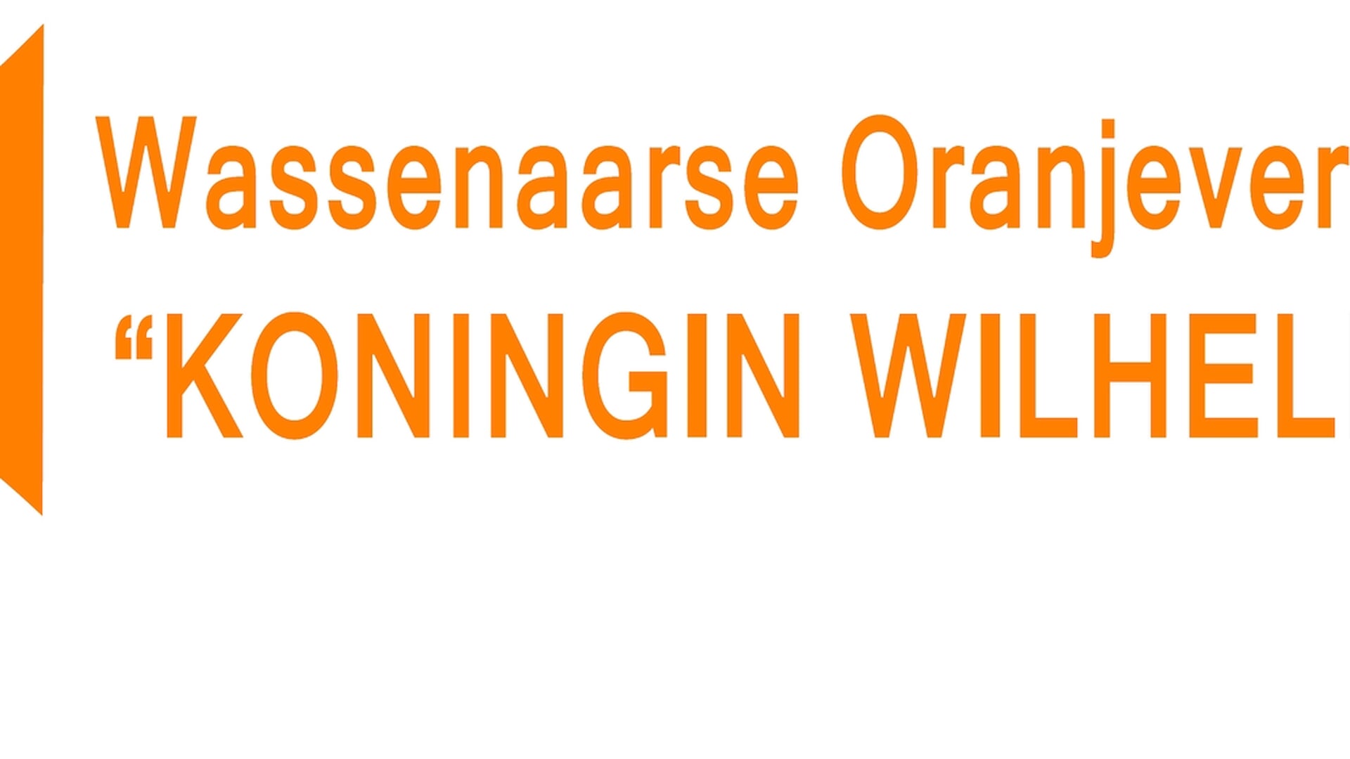 Aankondiging inschrijven Koningsdag 2026 - De Wassenaarse Krant