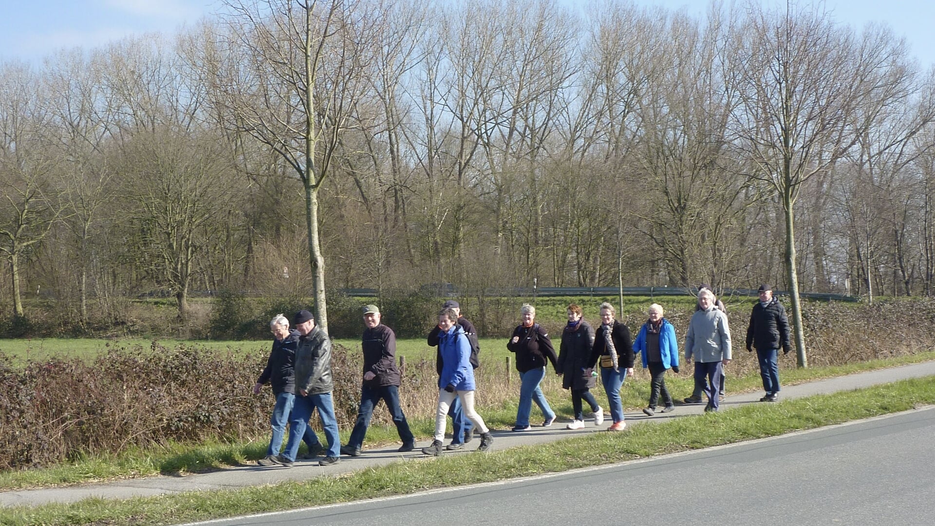 Herdenkingstocht van Rees naar Megchelen