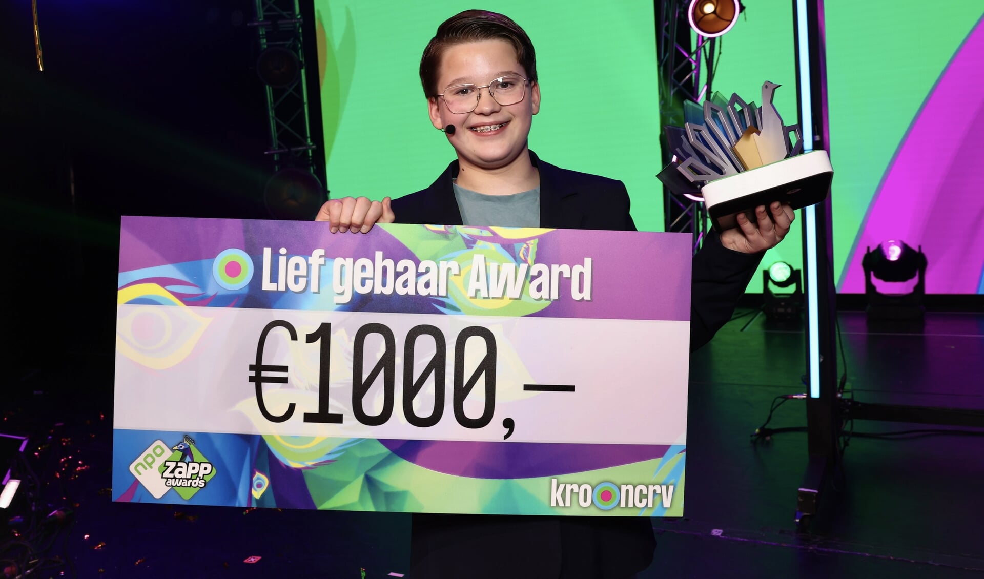 Marijn Ketelaar wint Lief Gebaar Award - Al het nieuws uit Culemborg