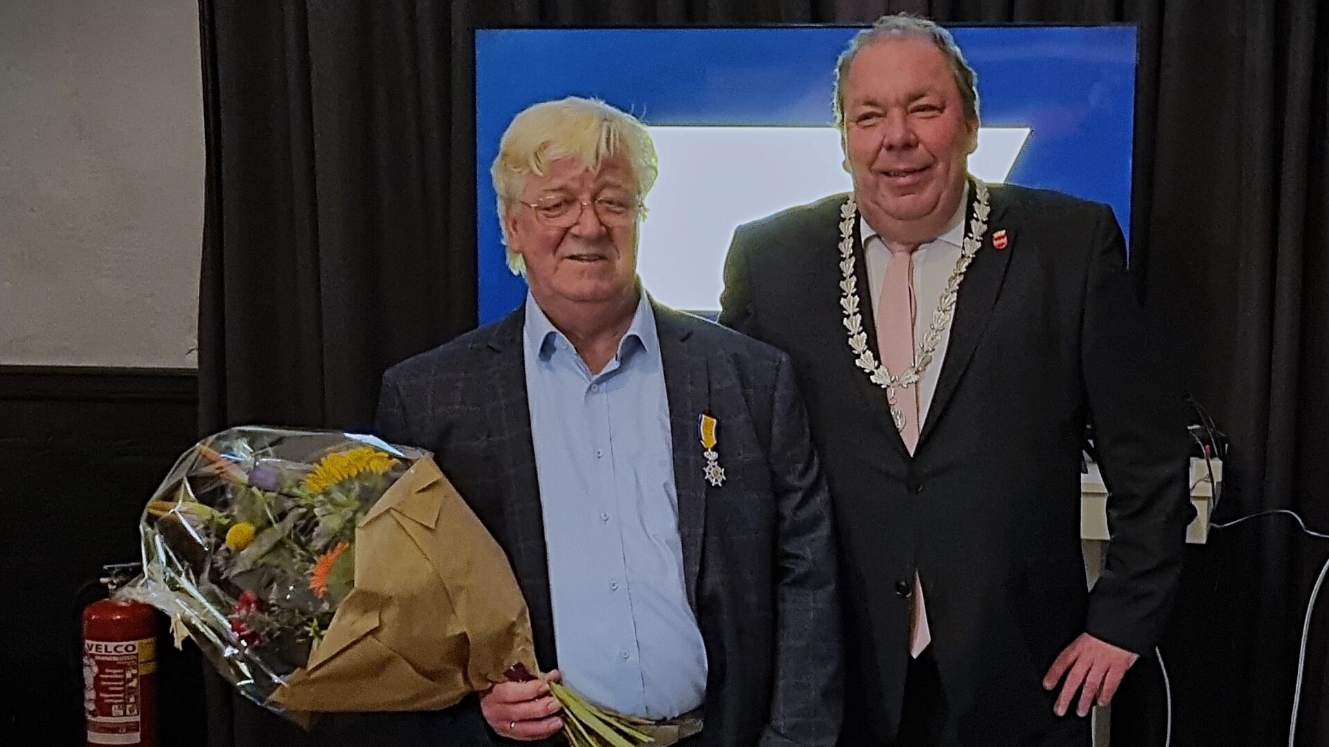Koninklijke onderscheiding voor Gert de Jong uit Zoelen