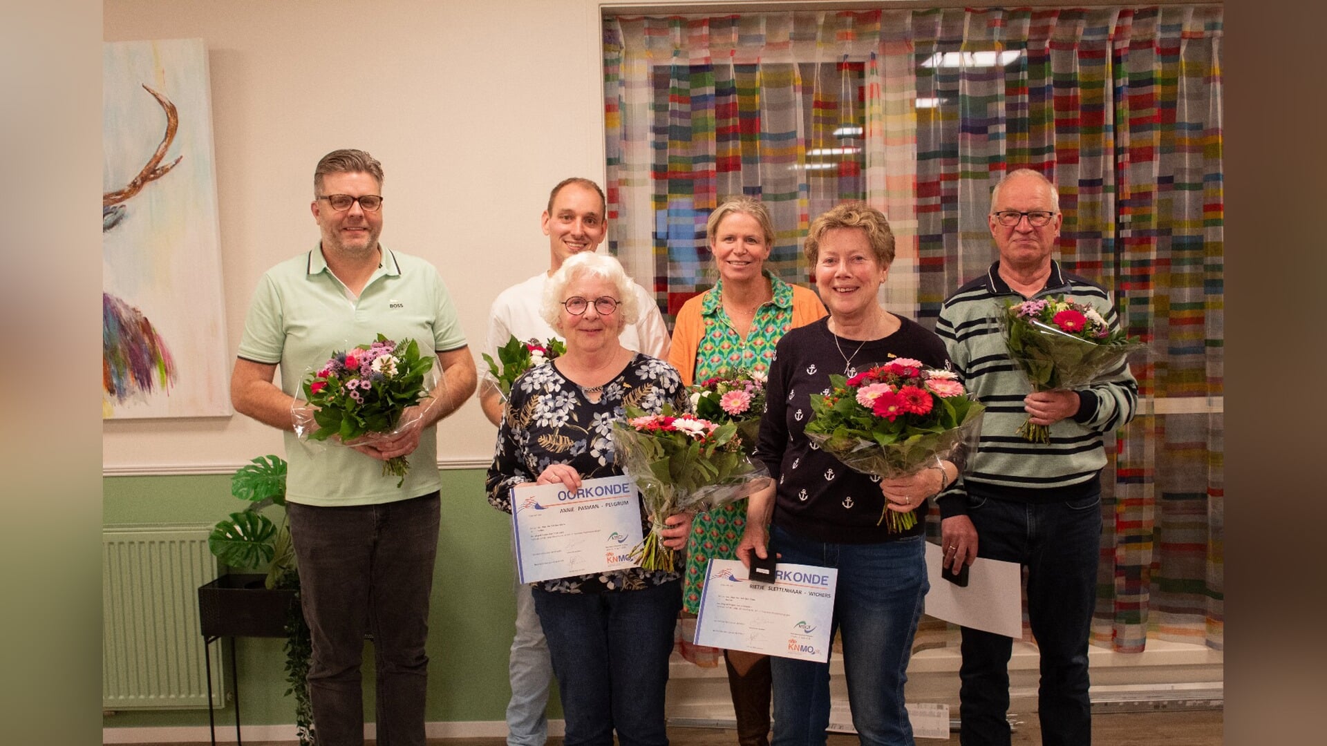 Jubilarissen Soli deo Gloria in Harfsen