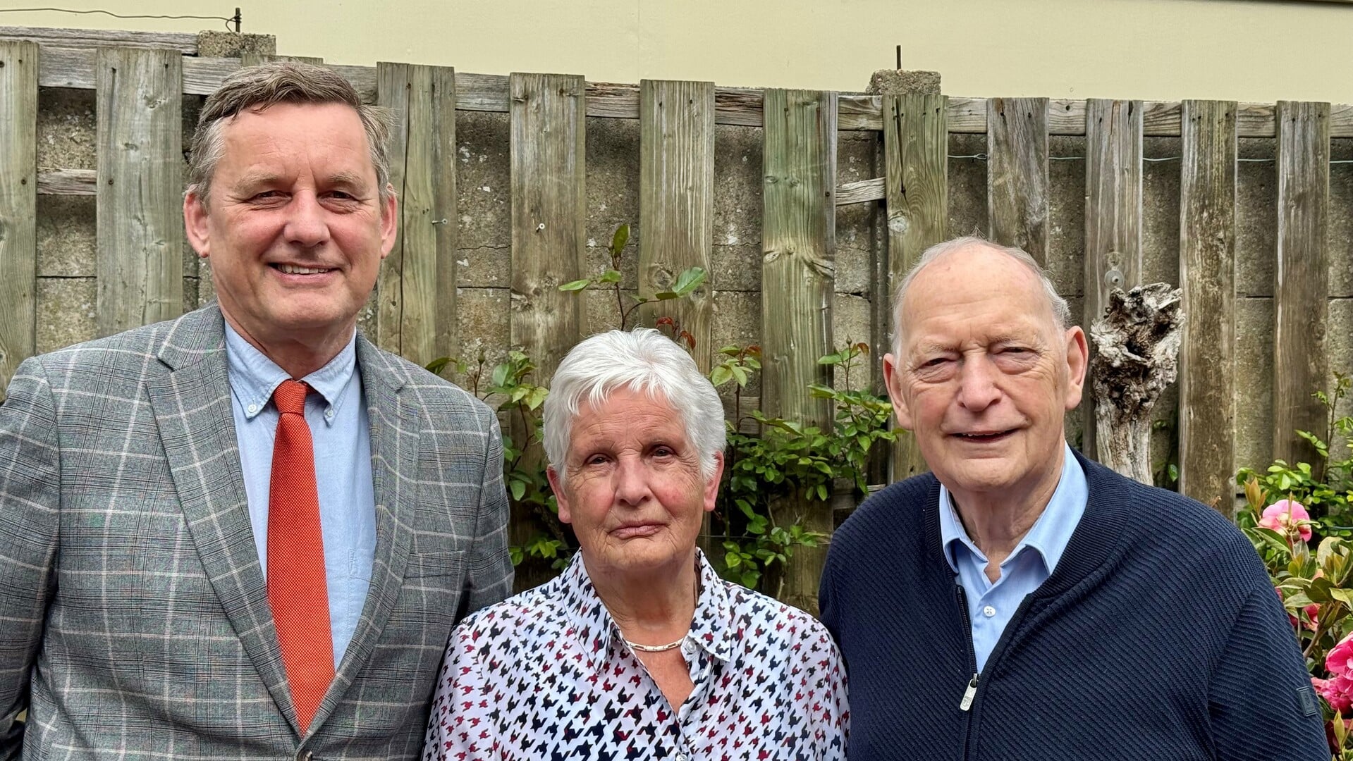 Bruidspaar Weeber-Reiring 60 jaar getrouwd
