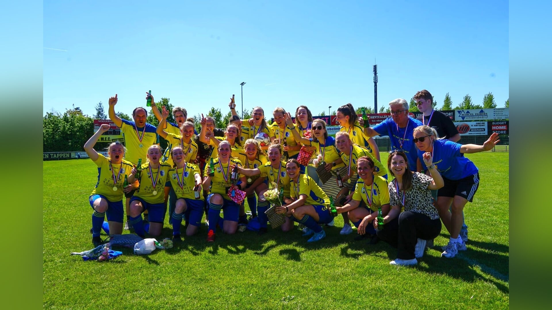 Dames 1 MEC Bredevoort kampioen
