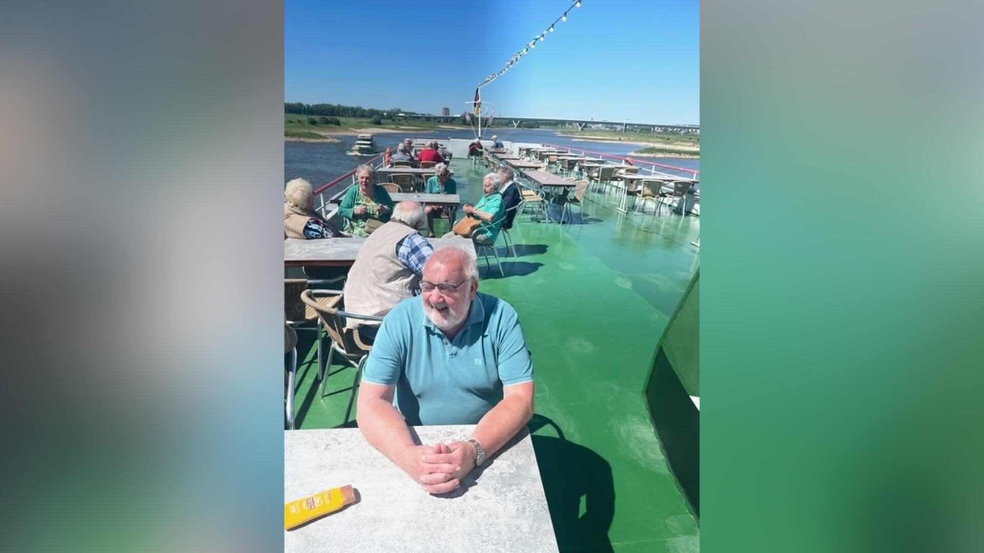 Jaarlijkse boottocht Zonnebloem