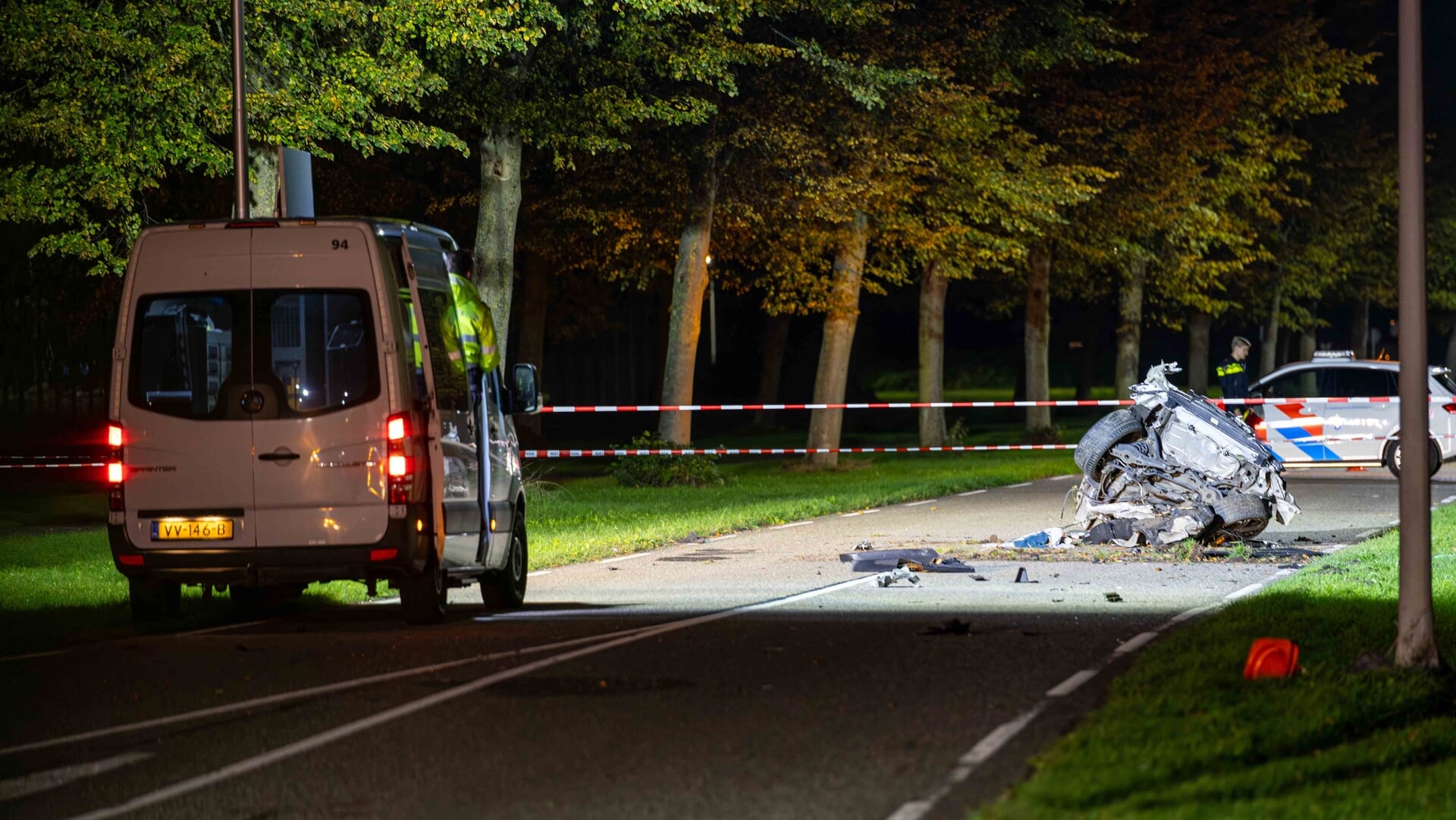 Ernstig auto-ongeluk met slachtoffers