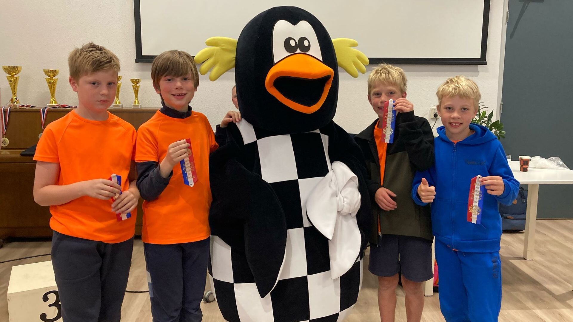 PWA-team 12e op NK schooldammen