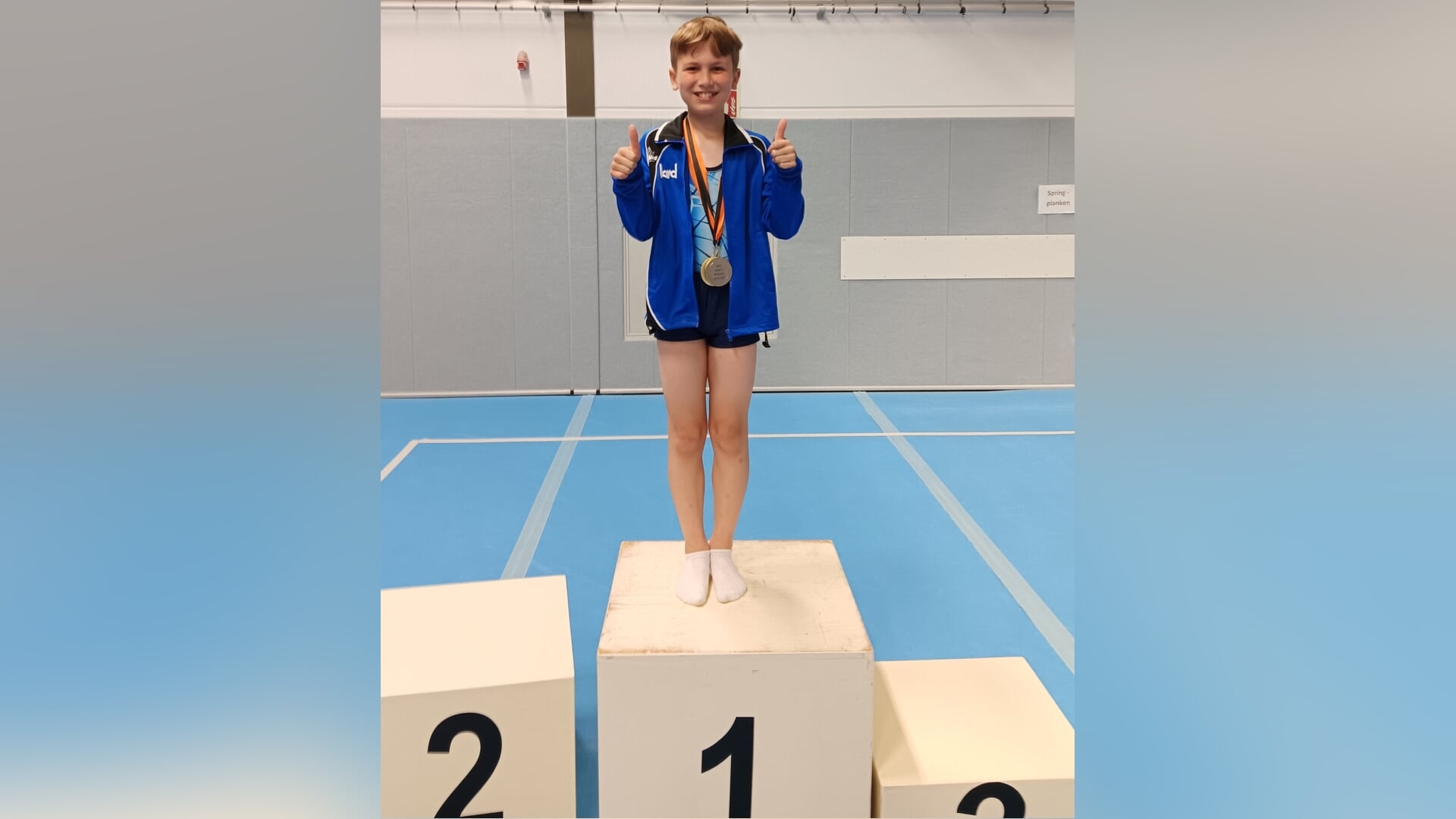 Gouden medaille en zilveren medailles Odival Eibergen
