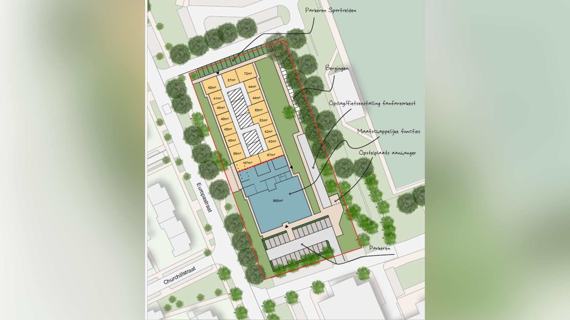 Broedplaats voor cultuur, techniek, muziek en woningen in voormalig gebouw Schaersvoorde