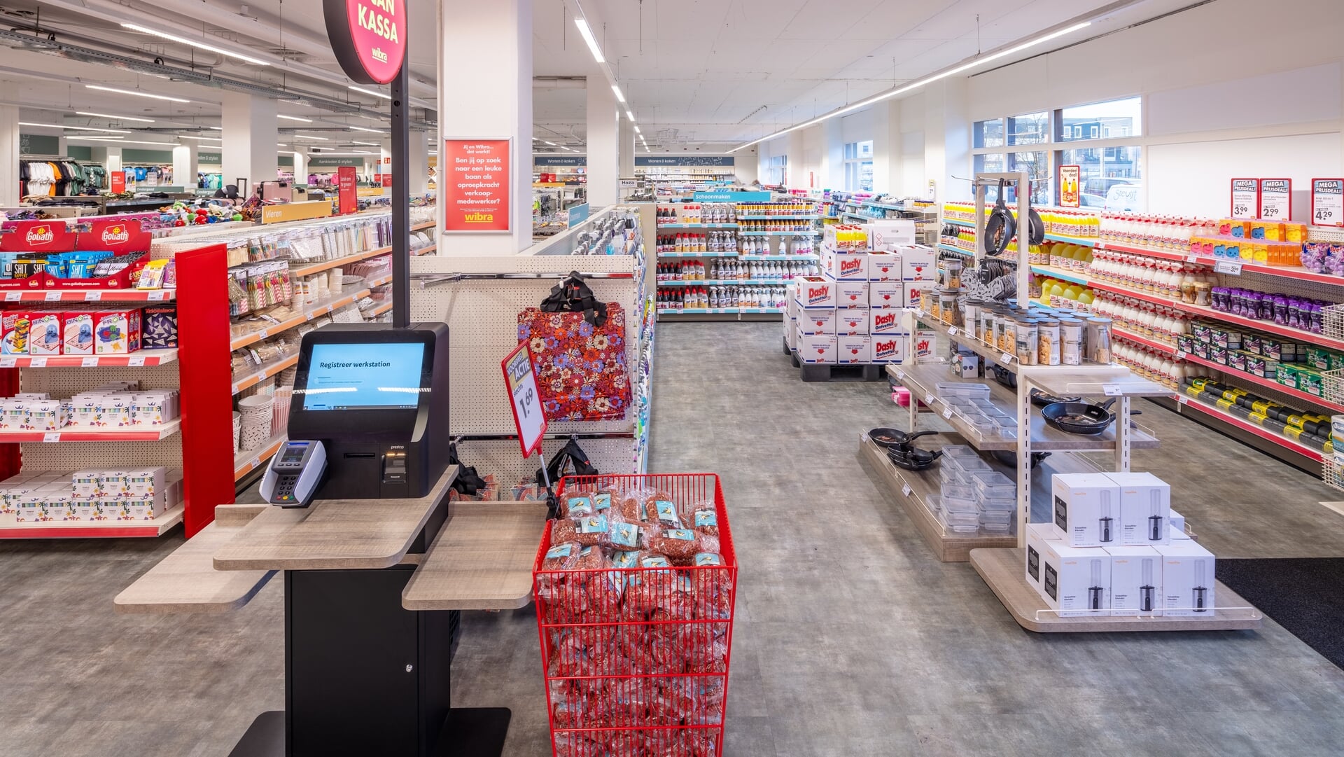 Wibra opent vrijdag 18 april haar vernieuwde winkel in Alblasserdam