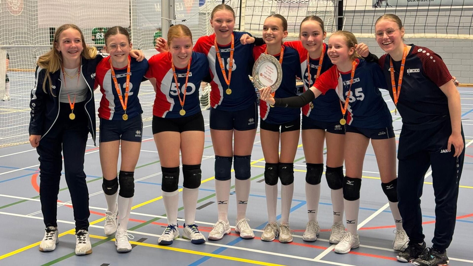 Meisjes C van WHV Asperen kroont zich tot kampioen