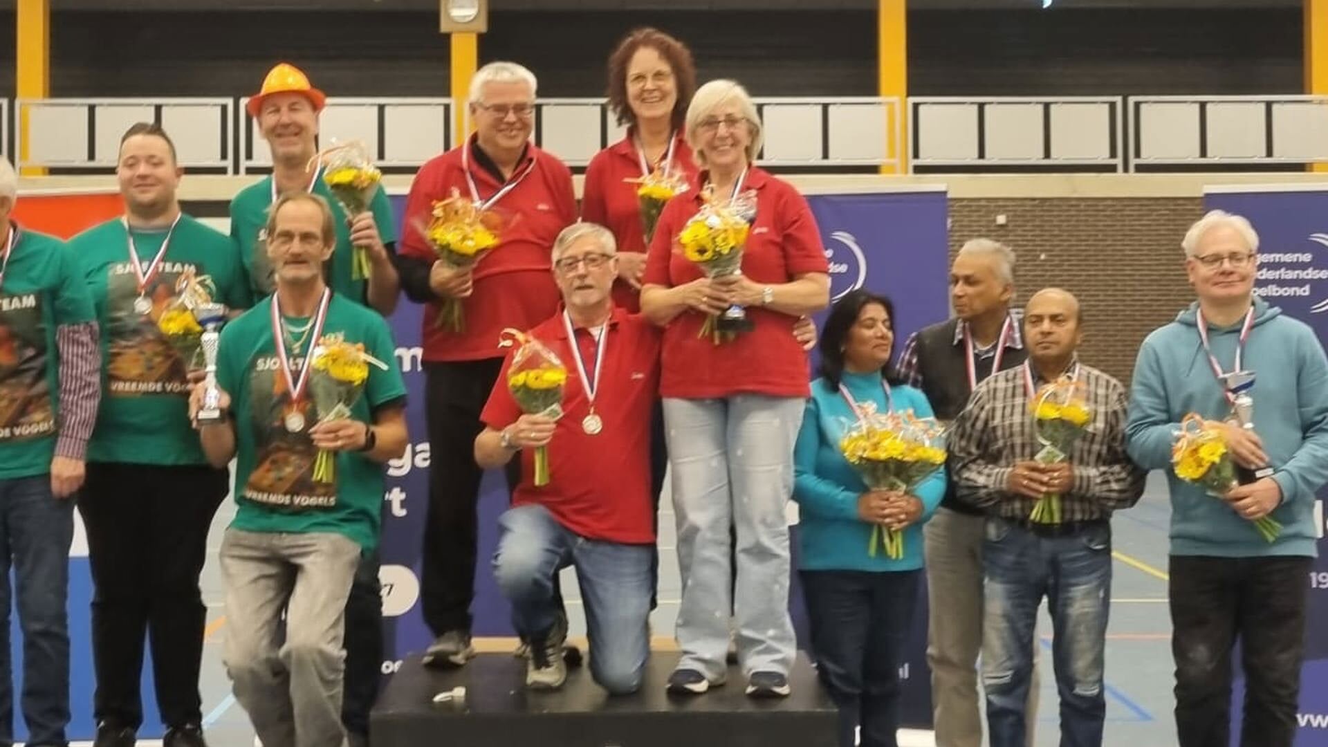 Vijf Voor kampioen bij teamsjoelen