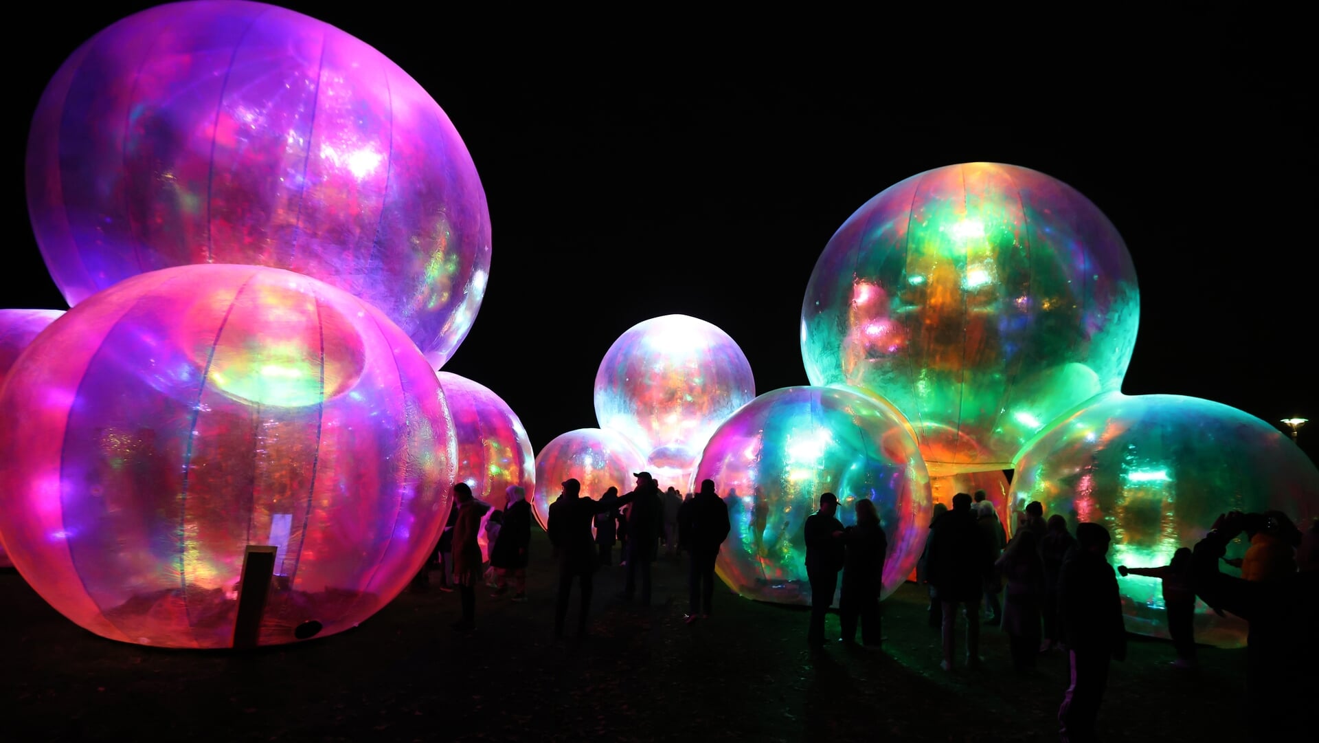 Weer veel belangstelling voor lichtkunstfestival Alluminous