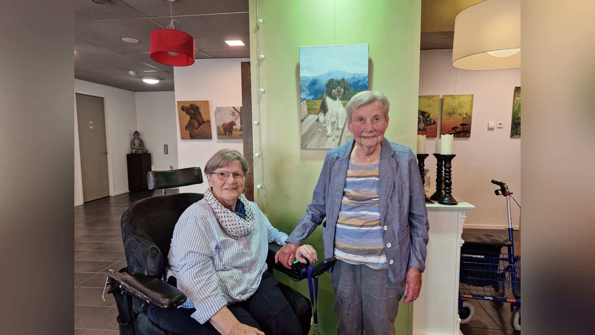 95-jarige Jannie Oudenampsen exposeert in De Werf