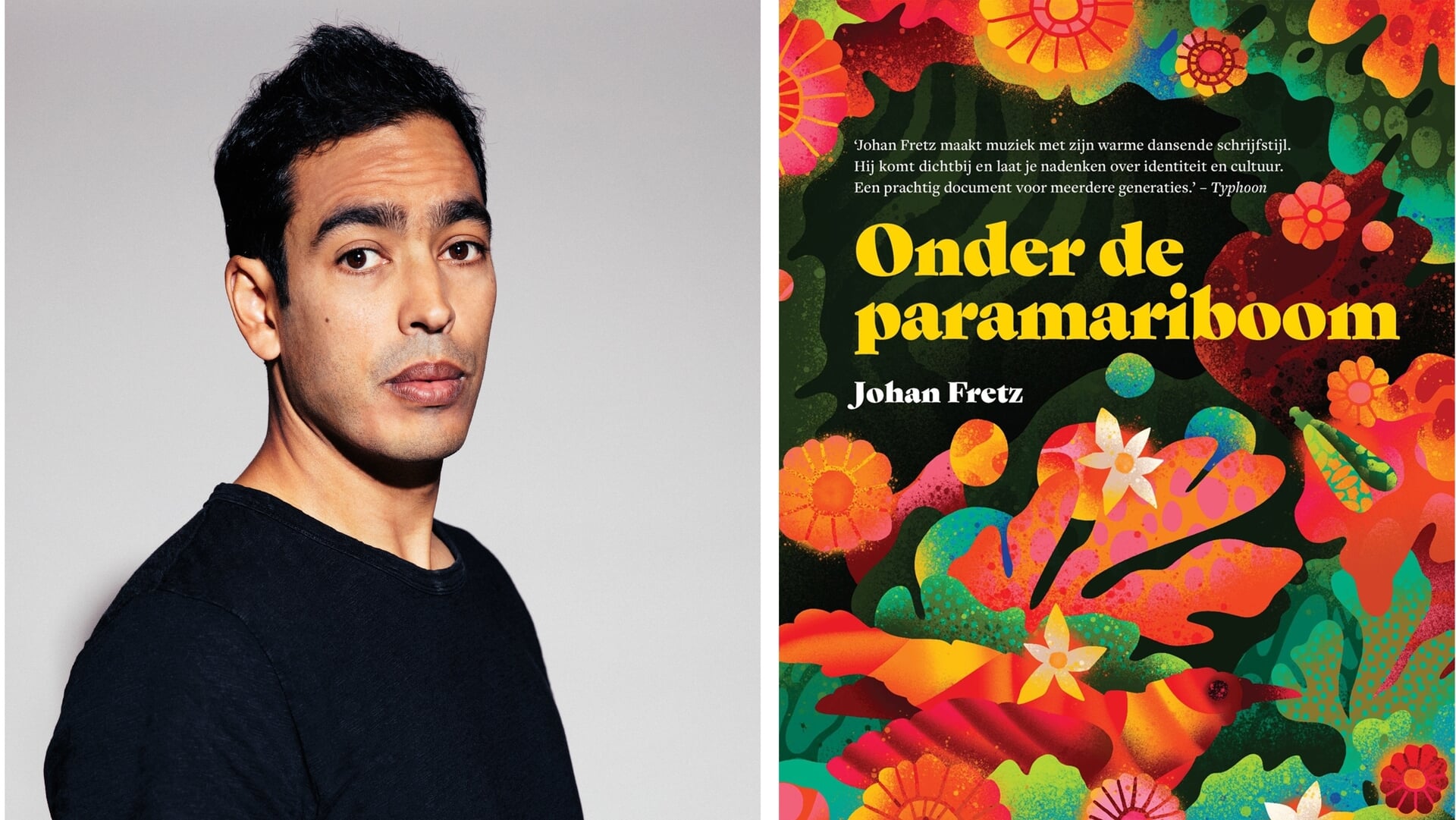Schrijver Johan Fretz geeft startsein voor Heel Nederland Leest in Nieuwe Bibliotheek